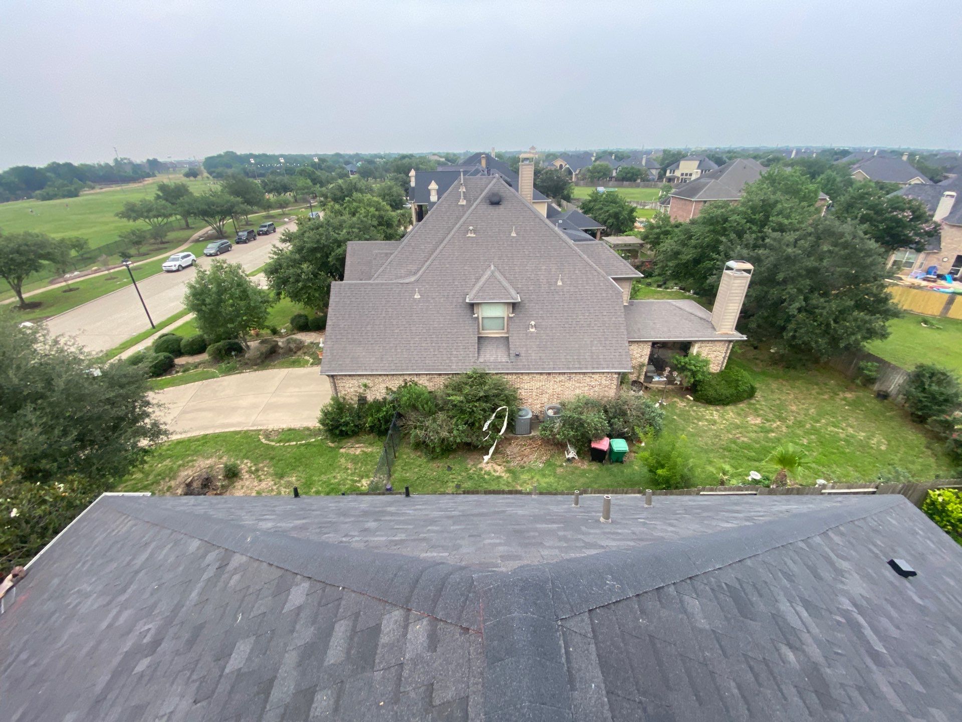 Residential Roofing Installation using Owen's Corning Duration (Lifetime) Shingles by Roof Repair Company