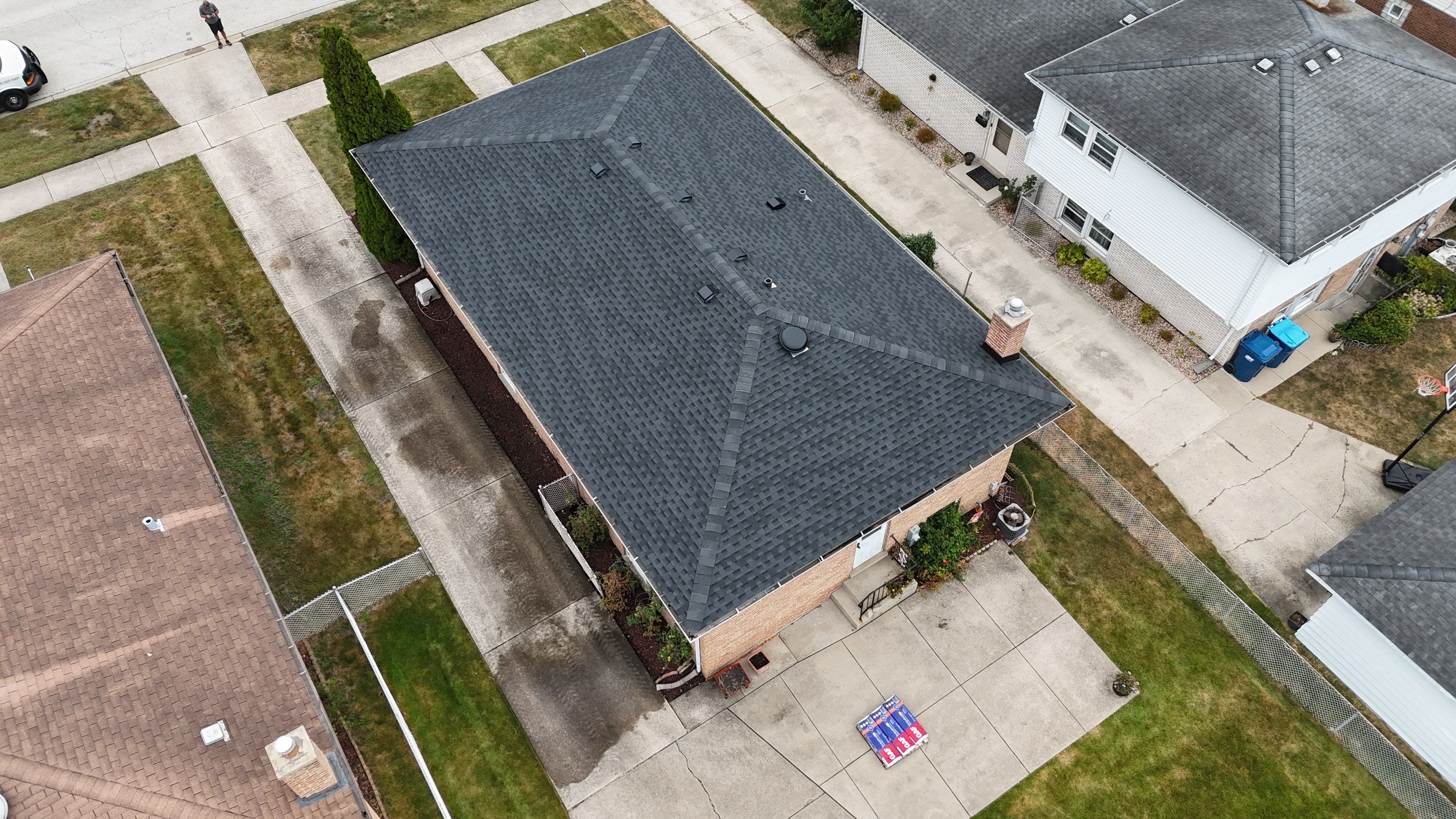 GAF Charcoal Roof Replacement in Alsip, IL
