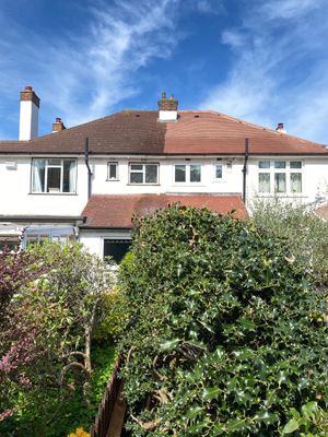 Roof and Driveway Clean using Honda 15lpm Low Pressure Washing Machine