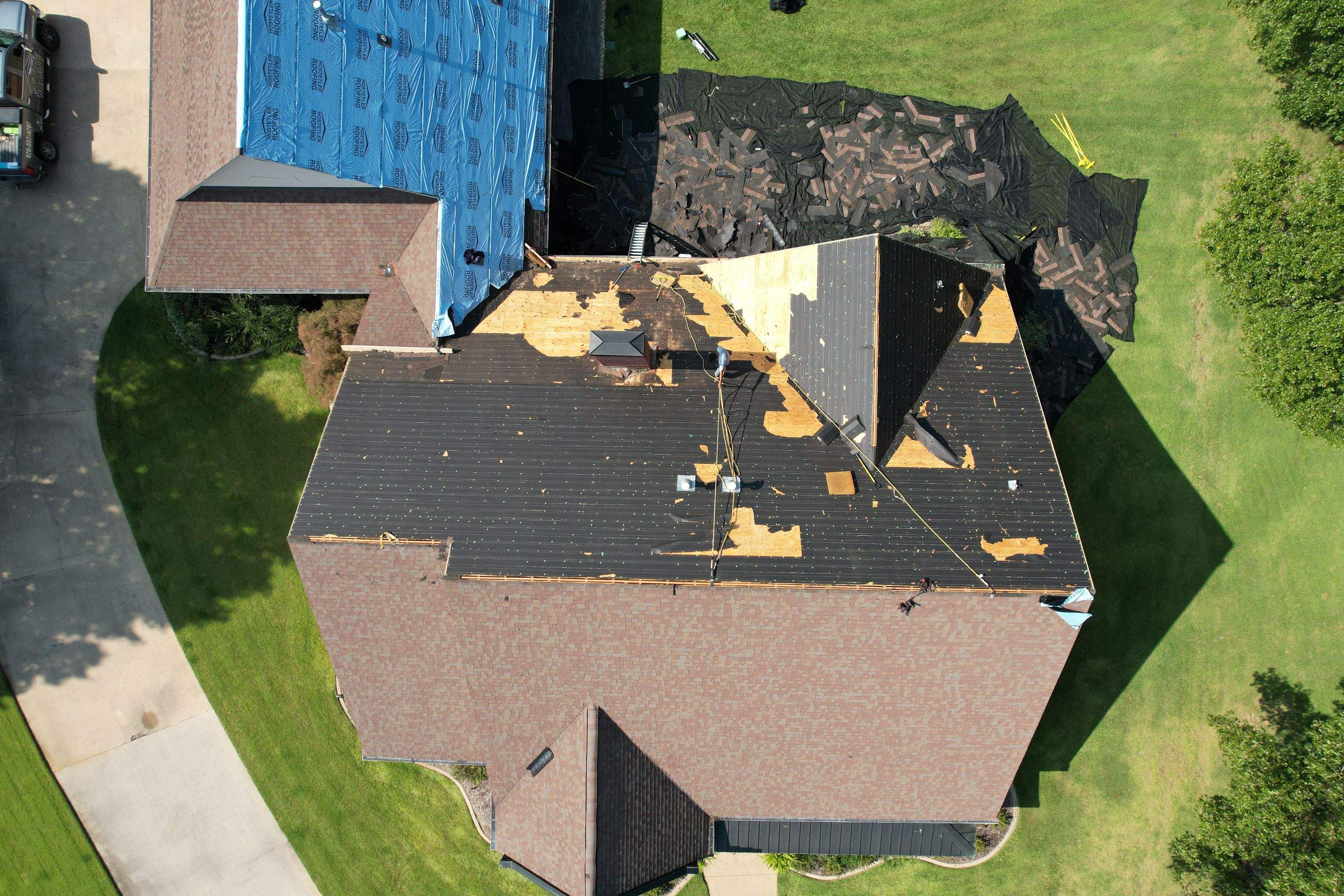 Residential Roof Replacement in Hope AR by Hostetler Roofing