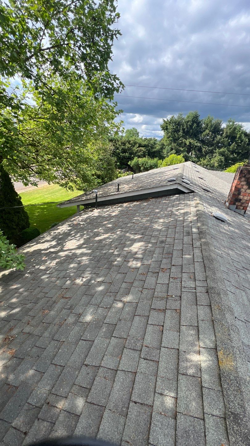 Residential Roofing Installation using IKO Dynasty (Color: Granite Black) by Orezona Building & Roofing Company, Inc.
