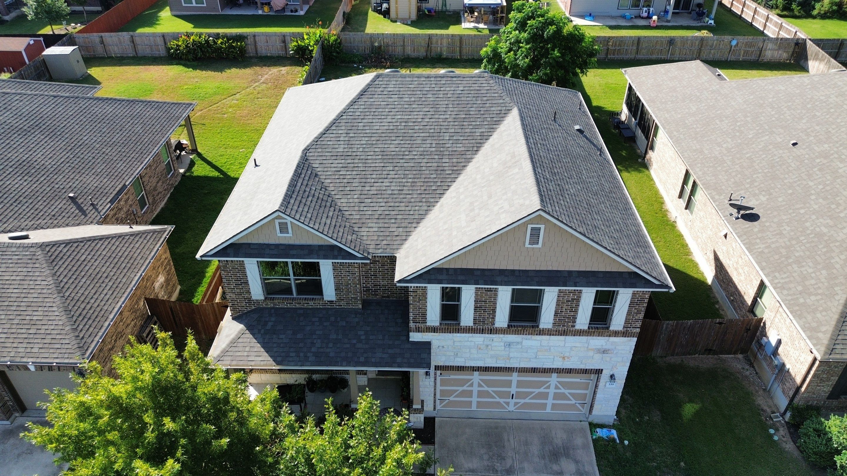 Residential Roof Replacement – Owens Corning Oakridge Driftwood in Georgetown, TX by Kstylez Roofing & Construction