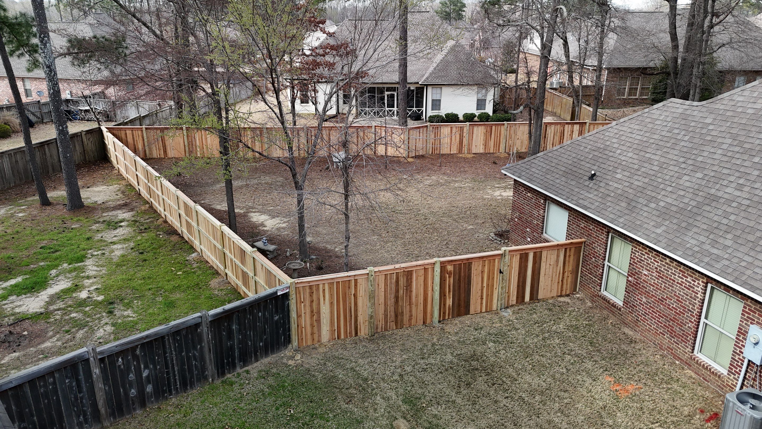 6' Cedar Good Neighbor 6x6  by Roberson Construction LLC
