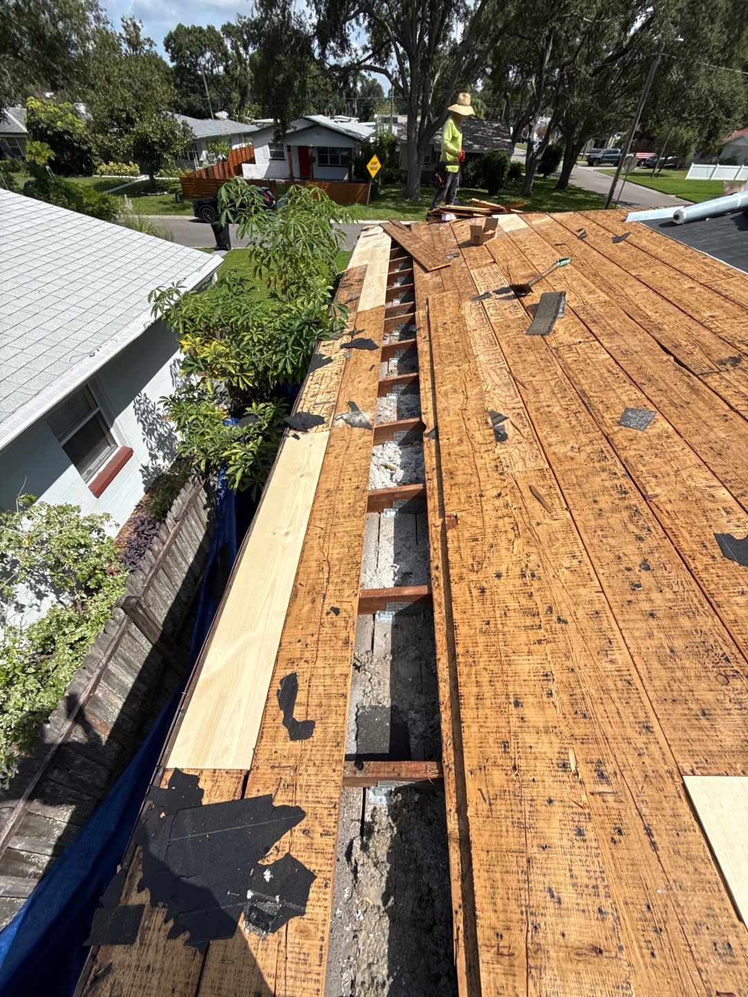 Project in St. Petersburg 33710 by Mitchell Roofing Company LLC 