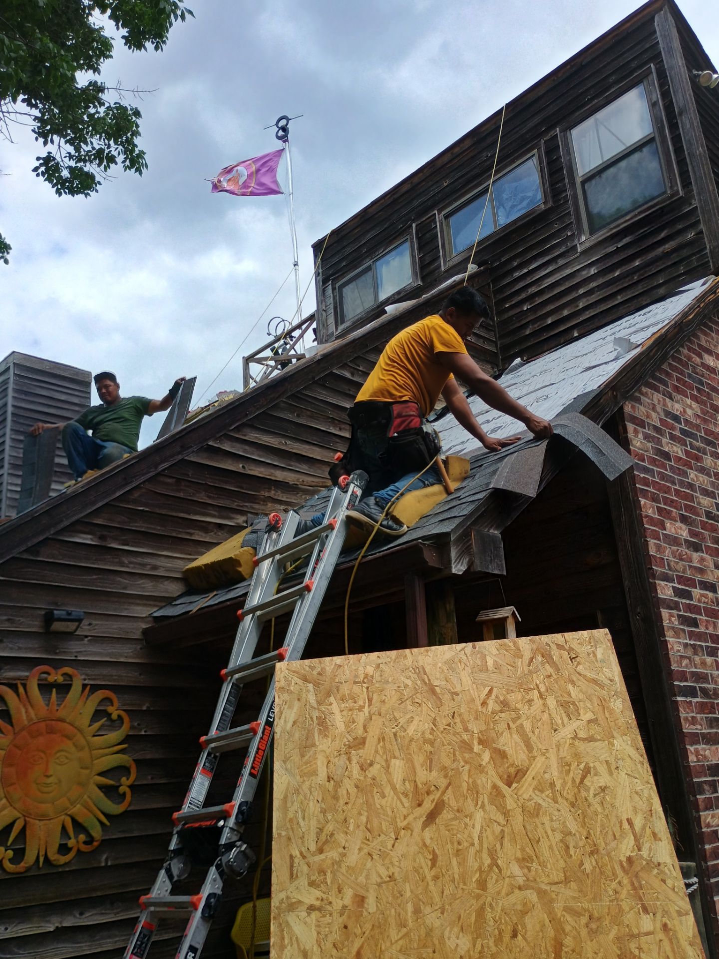 Roof Replacement for Multi-Level Home in Sulphur, Oklahoma by BANA Roofing and Solar Supply