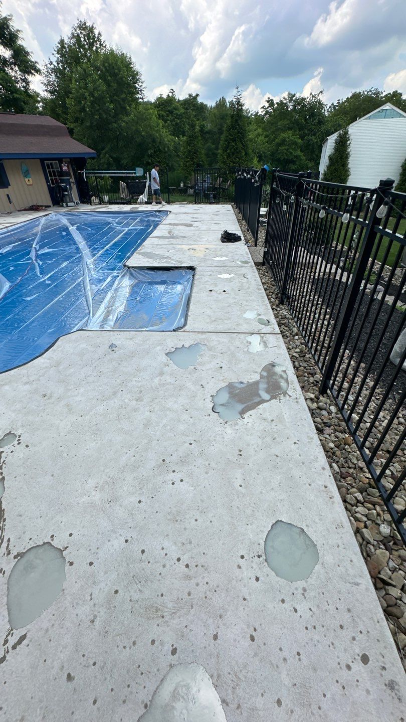 Oxford Pool Deck Project in Baden by Floors in a Day, Inc