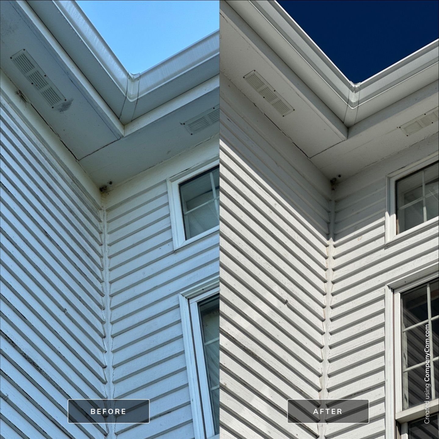 Chain of Lakes Community Bible Church Exterior Wash by Simmons Power & Soft Washing