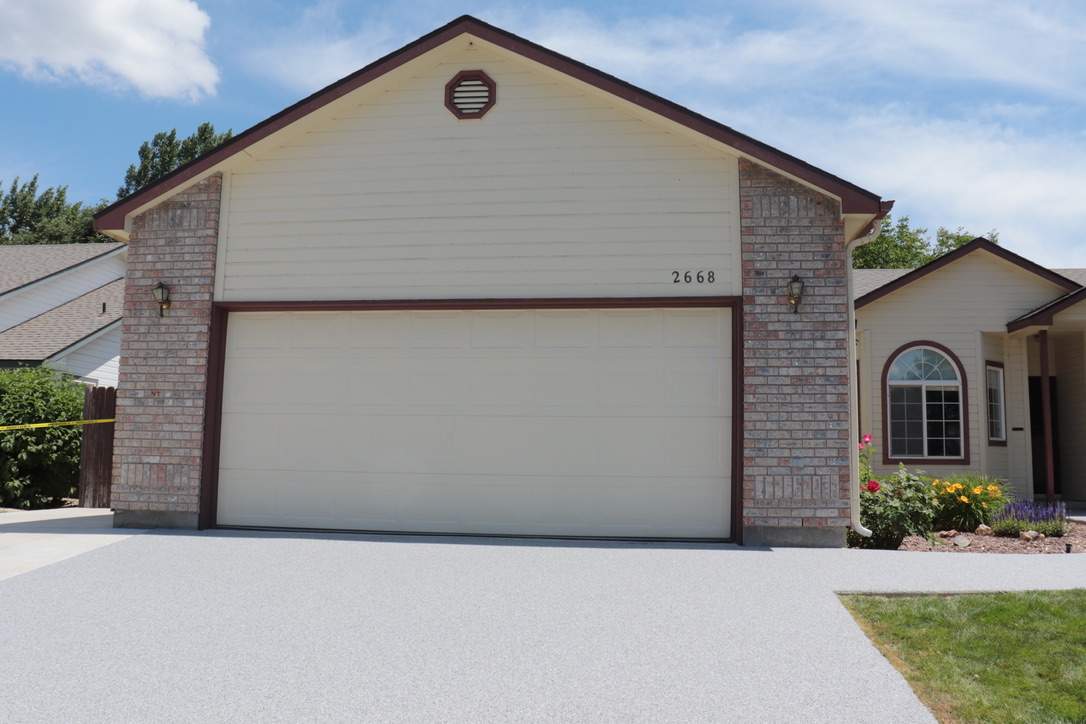 Driveway and Walkway Makeover with Vuba Stone by Mr. Mudd Concrete