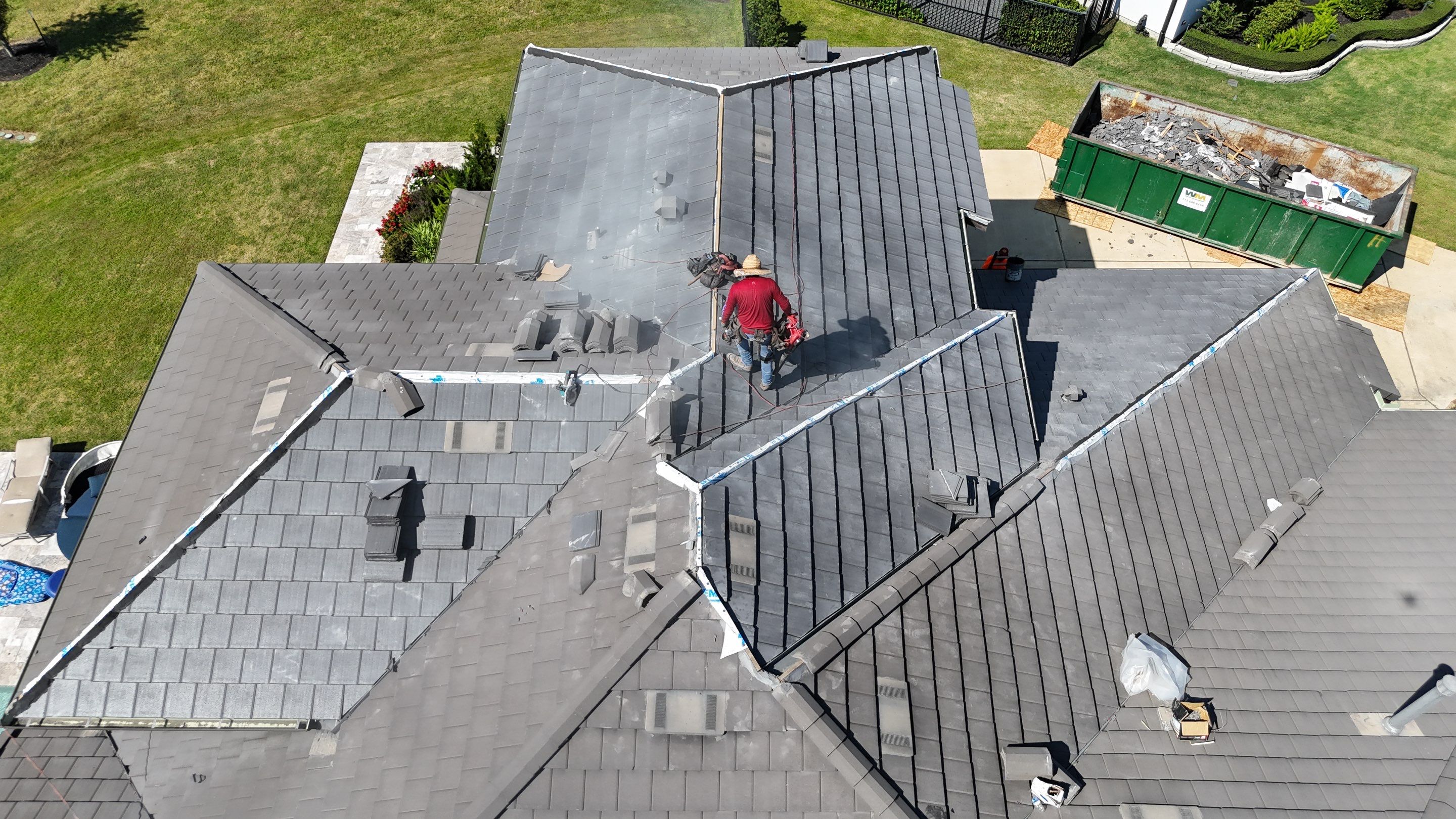 Saxony Tile Repair in Bridgeland!  by Core Four Roofing