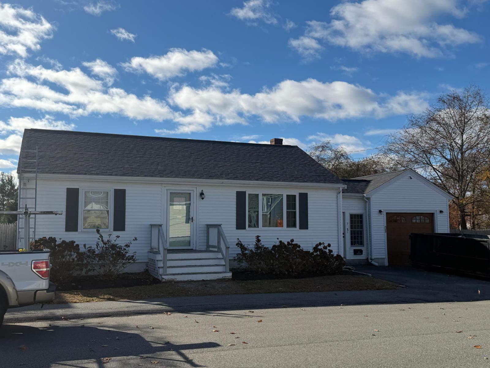 Two-Layer Tear-Off & Full Roof Replacement in Gloucester, MA – Owens Corning Duration, Onyx Black by JOHNNYS PRO