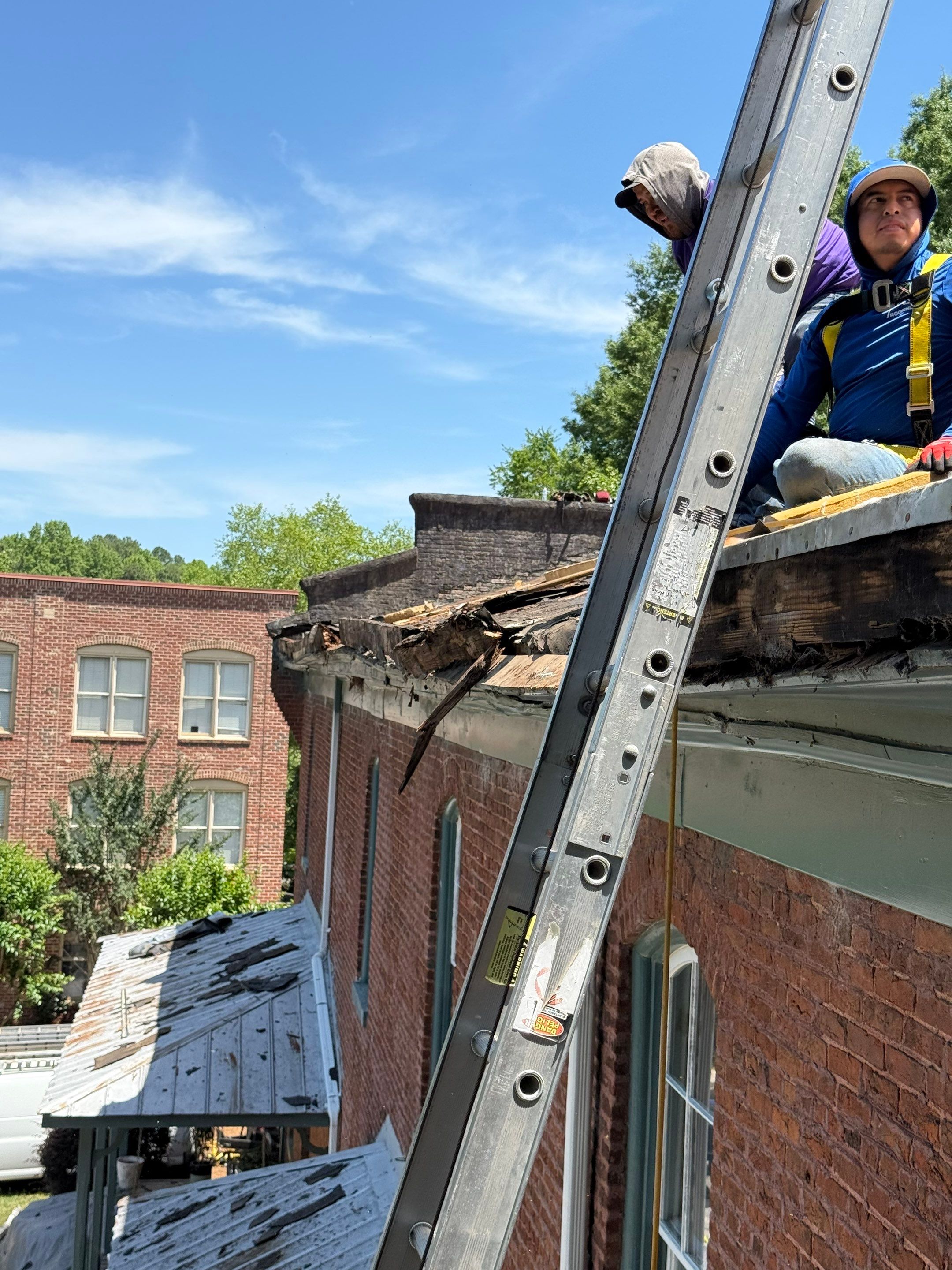 Roof Replacement - 24 Gauge Galvalume - Historic Building  by Pro Performance Roofing