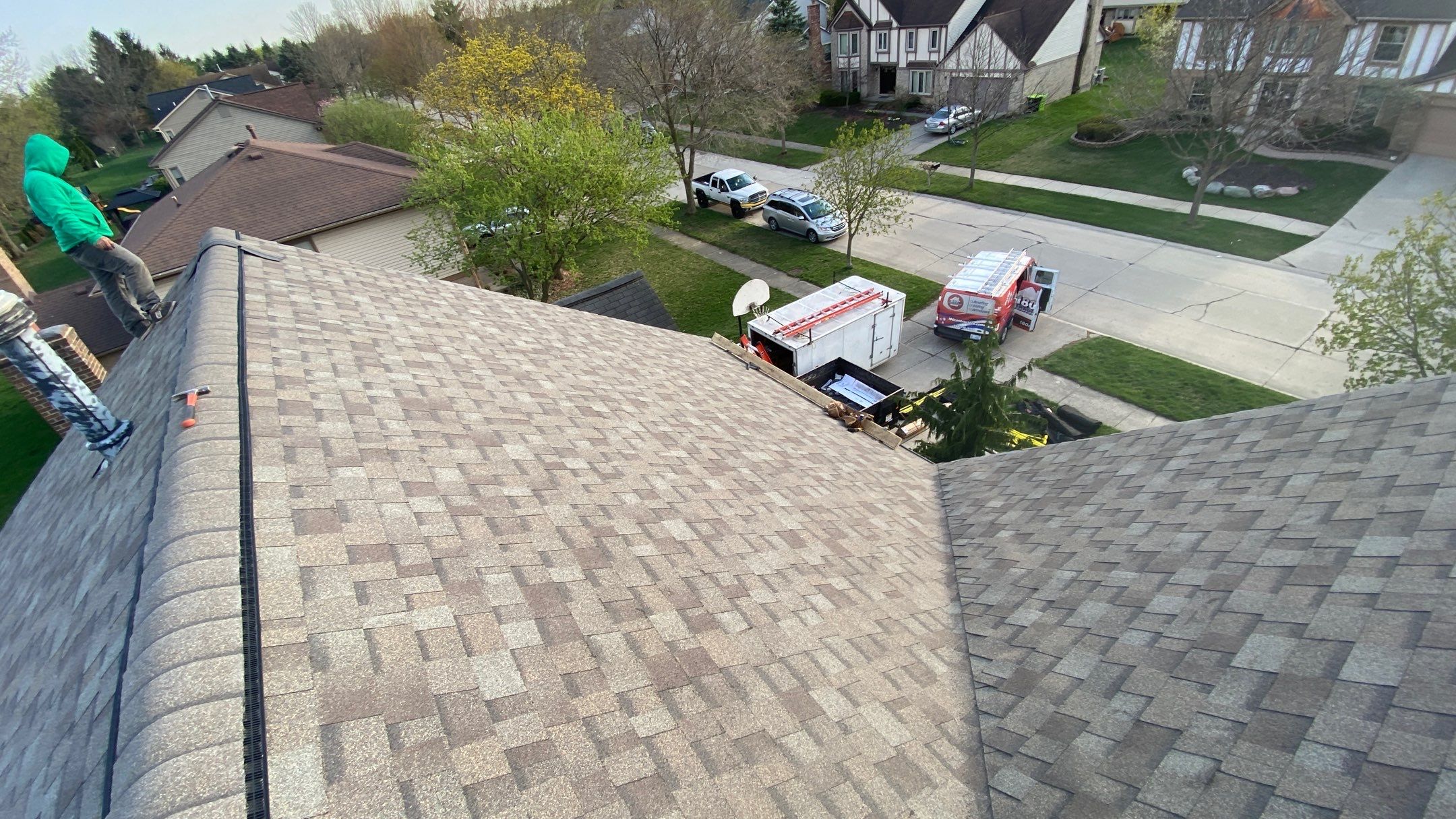 Roof Replacement using CertainTeed Landmark by 180 Contractors