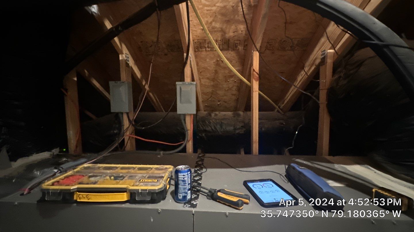Trane XV20i Split Heat Pump Install  by Nick's Mechanical LLC.