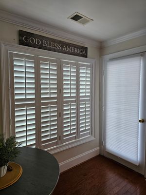 Shutters and Cellular Shade