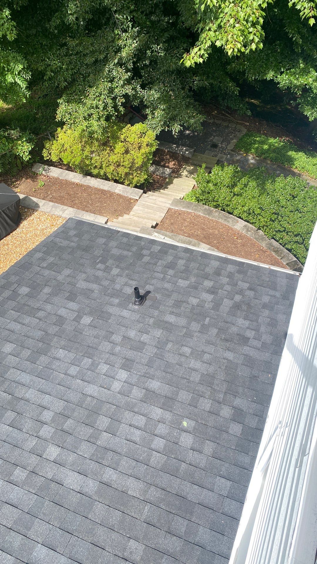 Burke: Residential Roof Installation with CertainTeed Landmark Pro Designer Shingles in Max Def Charcoal Black by RM Banning, Inc.