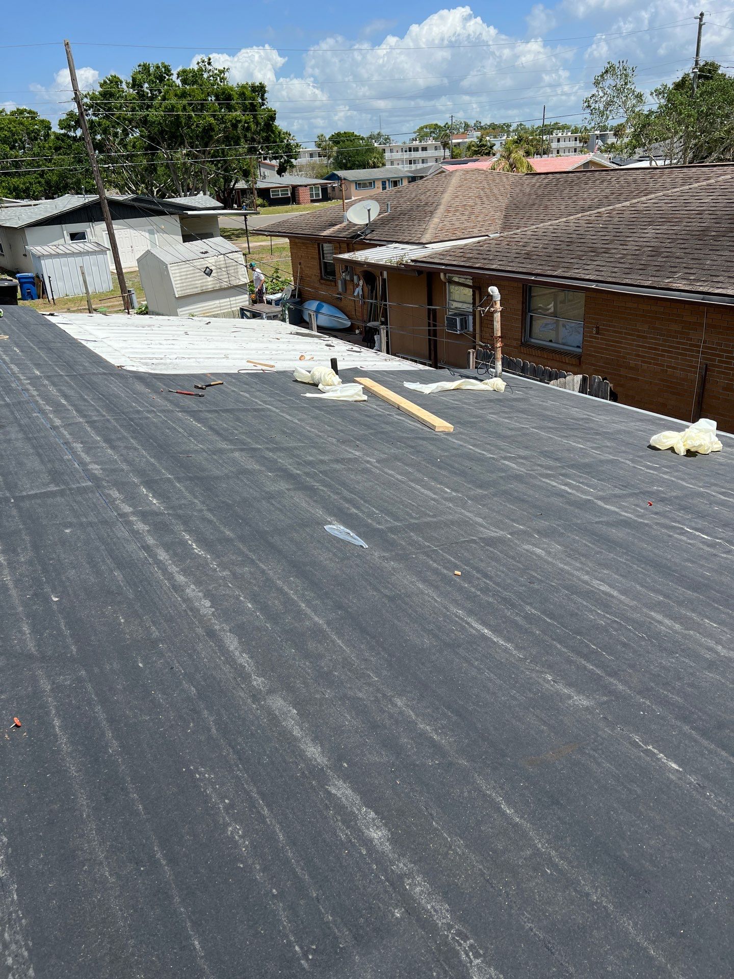 Project in St. Petersburg 33702 by Mitchell Roofing Company LLC 