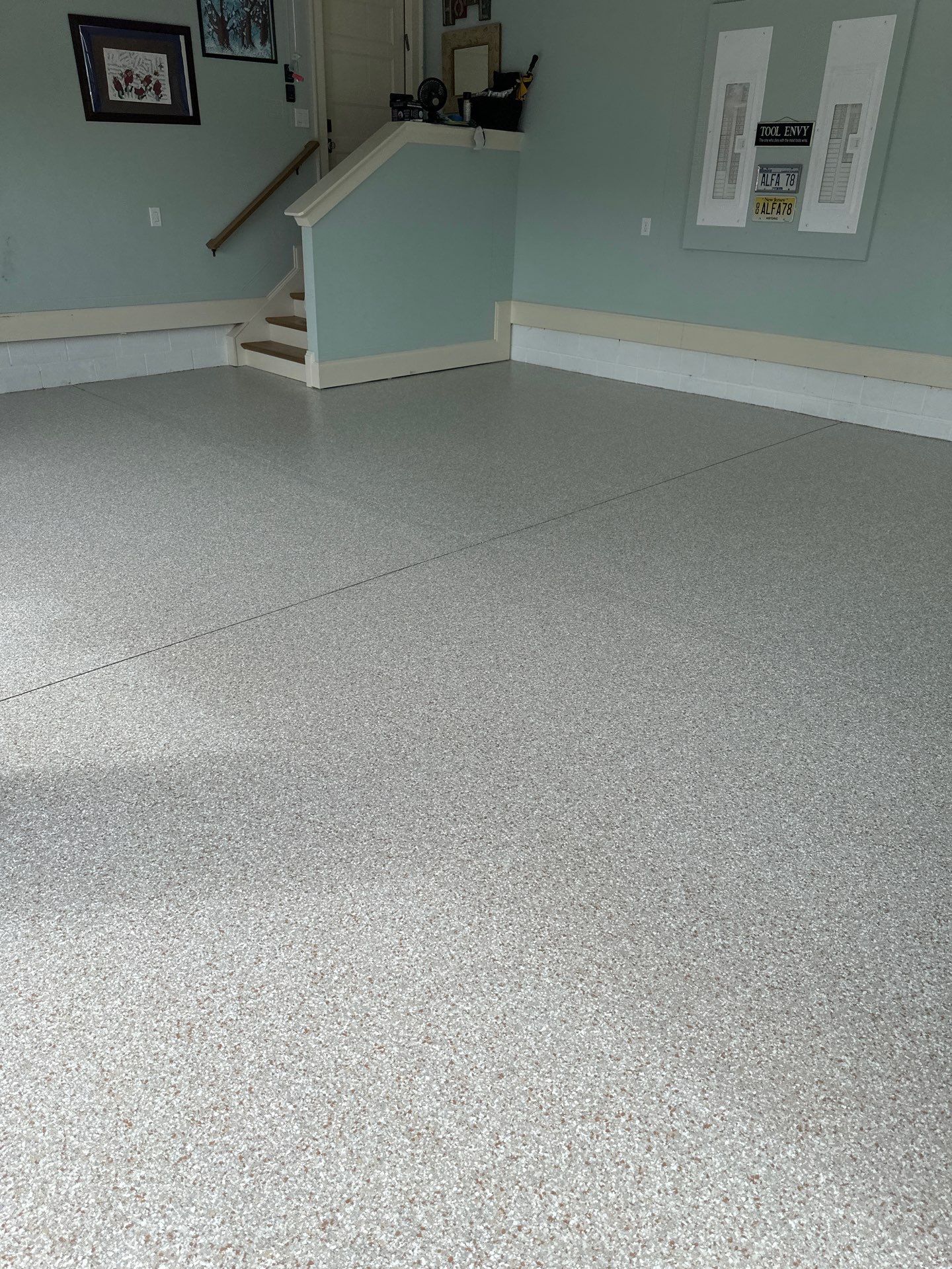 Garage Floor Coating using Palomino by My Garage Floor Guys