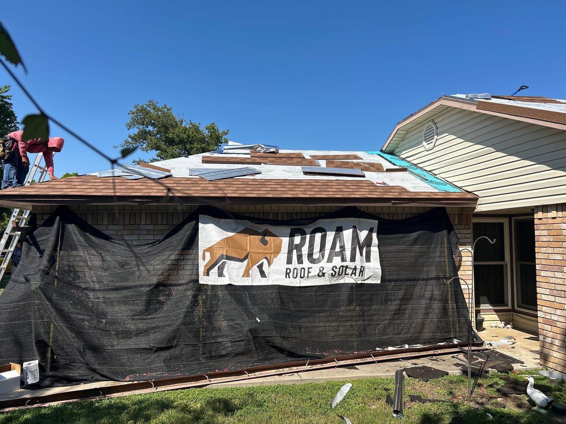 Killeen, TX Roof Replacement using Stone-Coated Steel by ROAM Roof & Solar