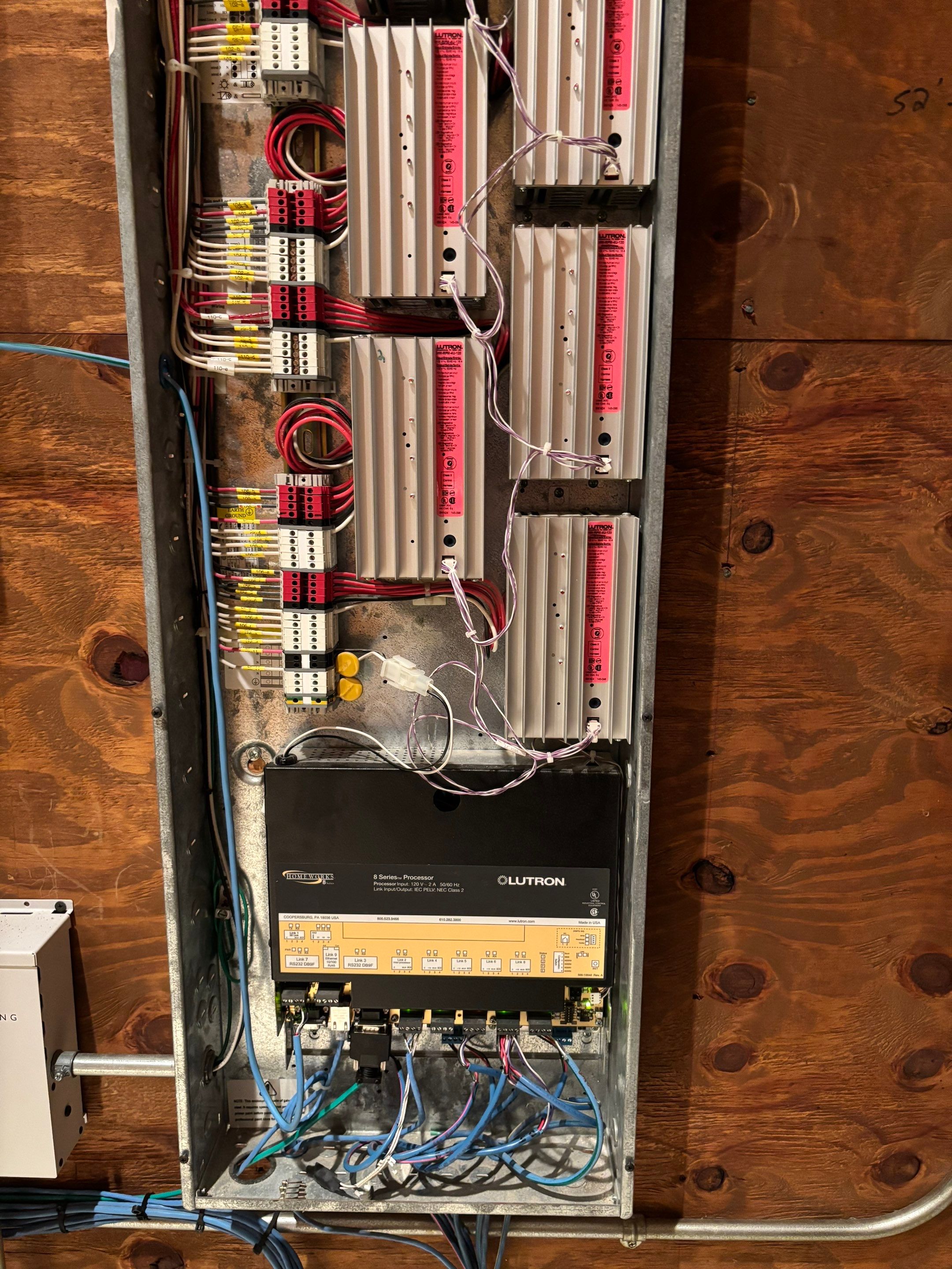 Lutron Homeworks Series 8 Upgrade by Optimal Tek