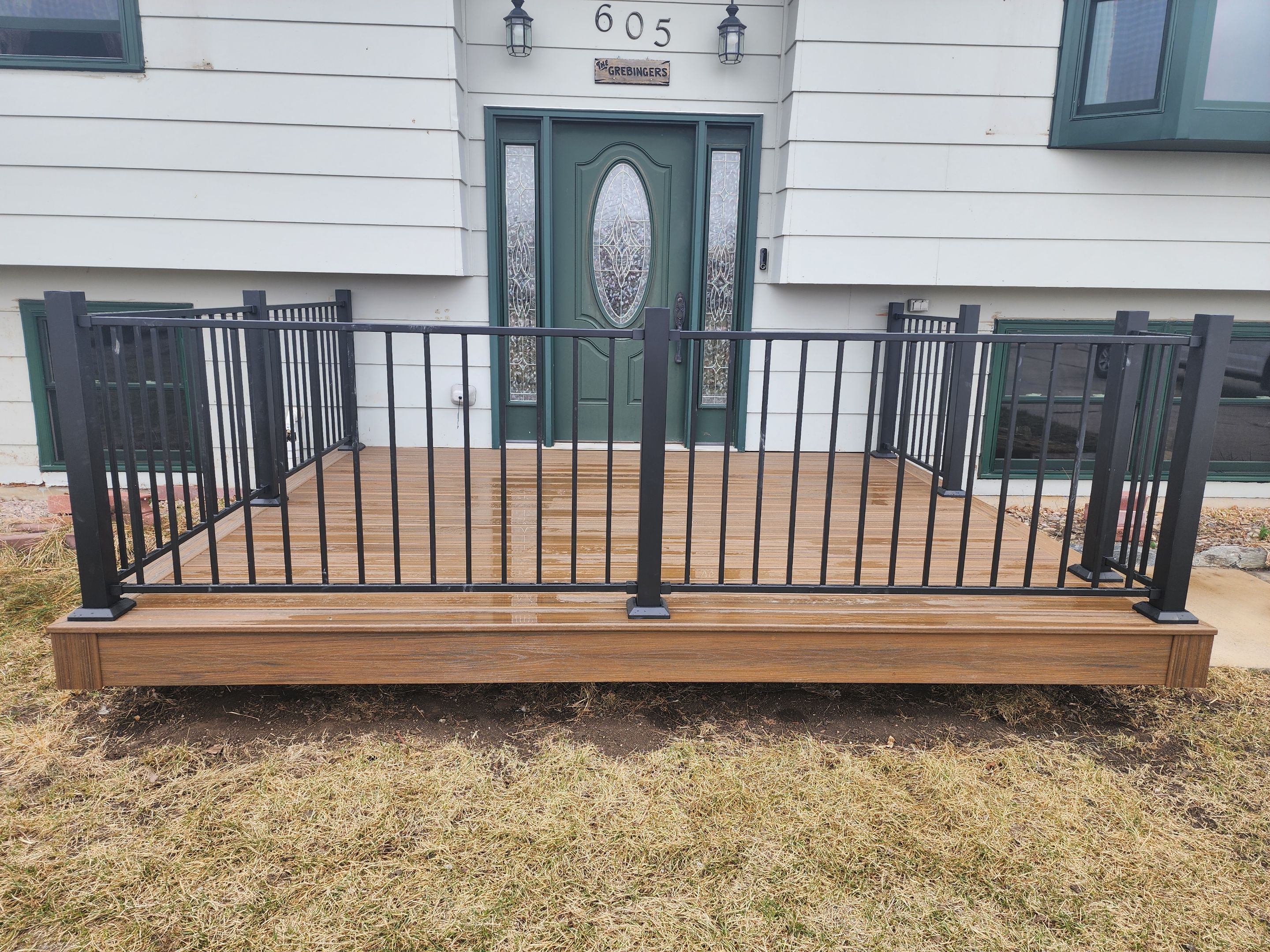 Deck Installation using Trex by Weather-Tite Exteriors LLC