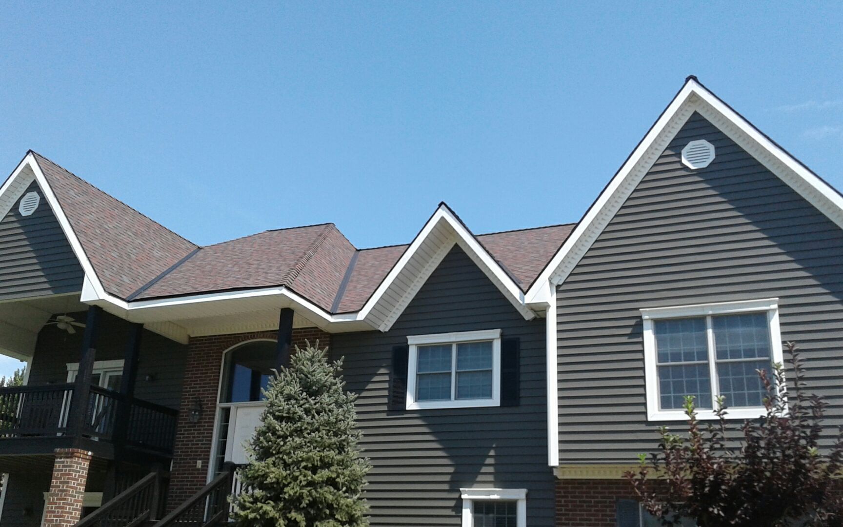ROOF SIDING GUTTER REPLACEMENT after major Stom  using Owens Corning Duration and Alside Prodigy Siding by Gorilla Exteriors Contracting, LLC