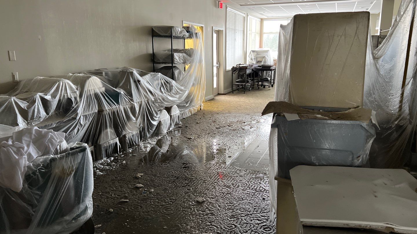 Water Loss at Golf Course  by Bloomfield Construction & Restoration