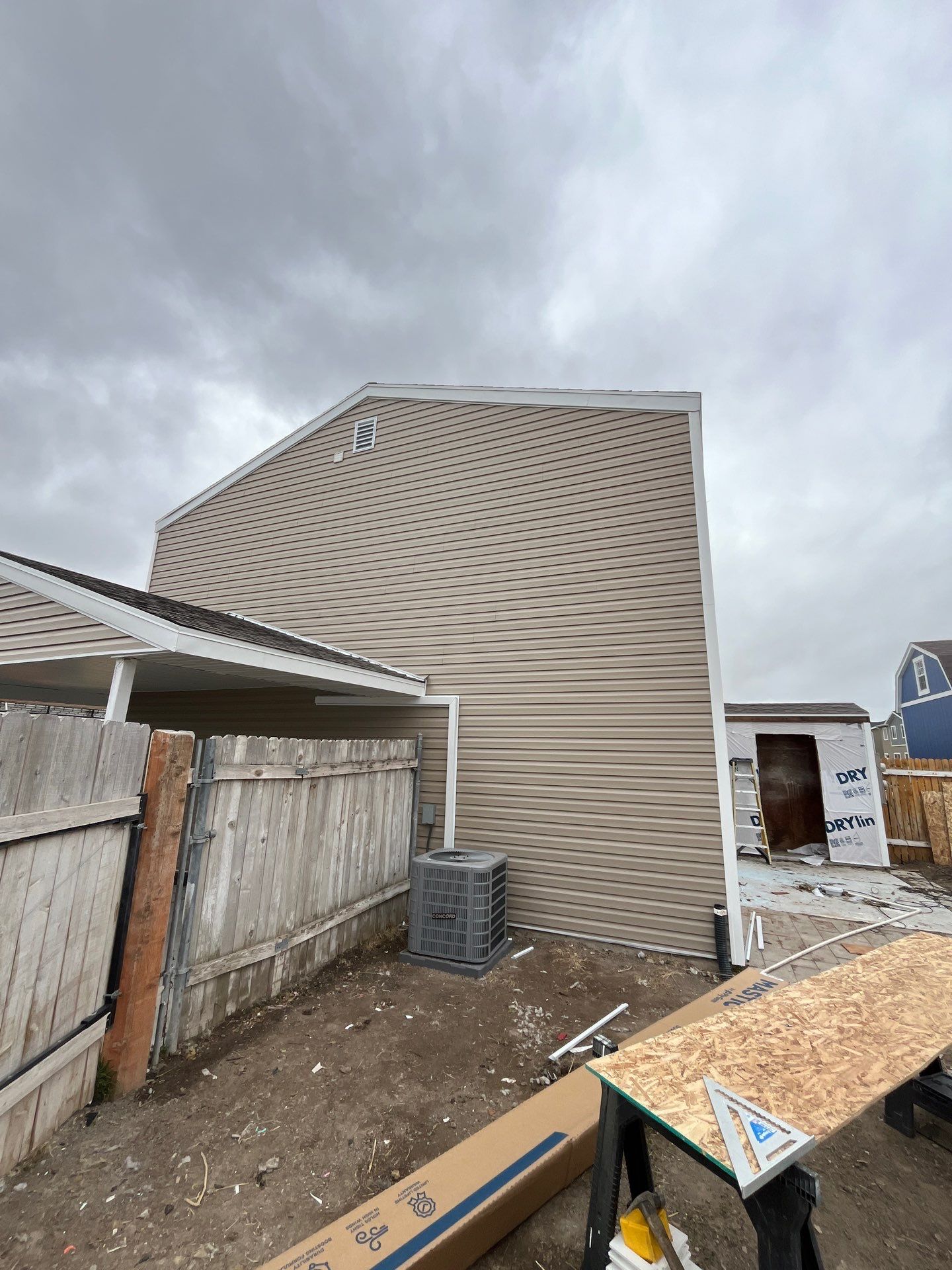 Project in Magna by Master Rain Gutters.