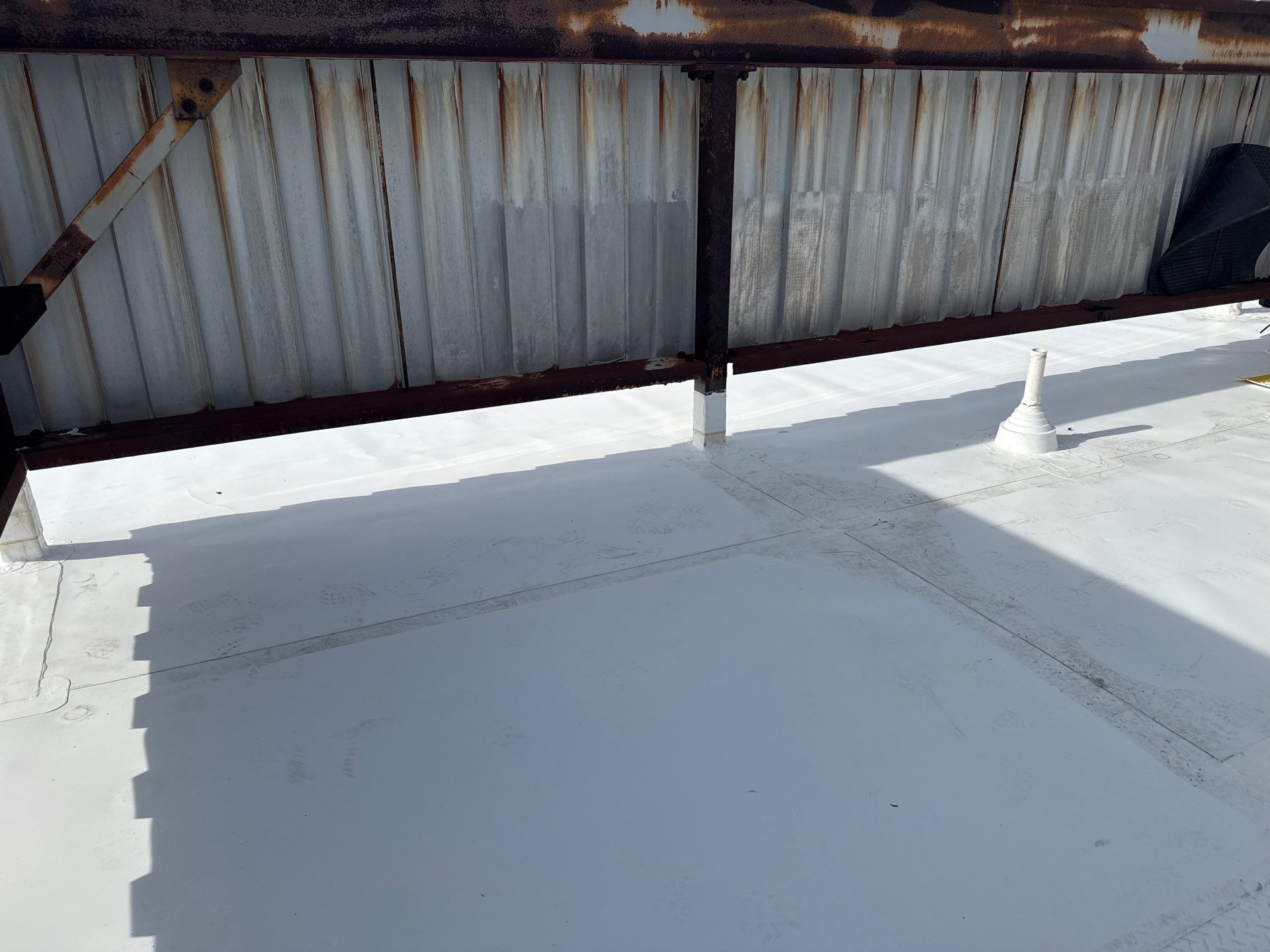 Commercial Roof Replacement – TPO Rhinobond System Installed at TD Bank by All Site Roofing