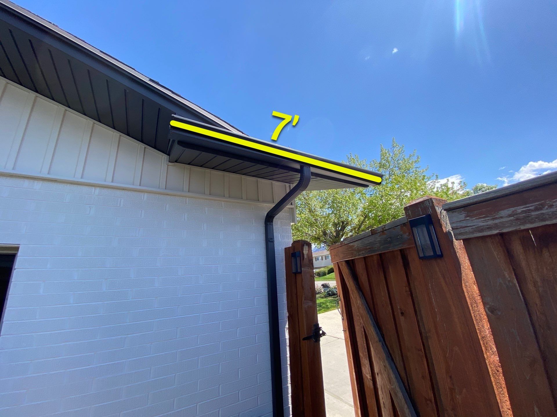 Project in Cotton Wood Heights by Emerald Gotcha Gutters 