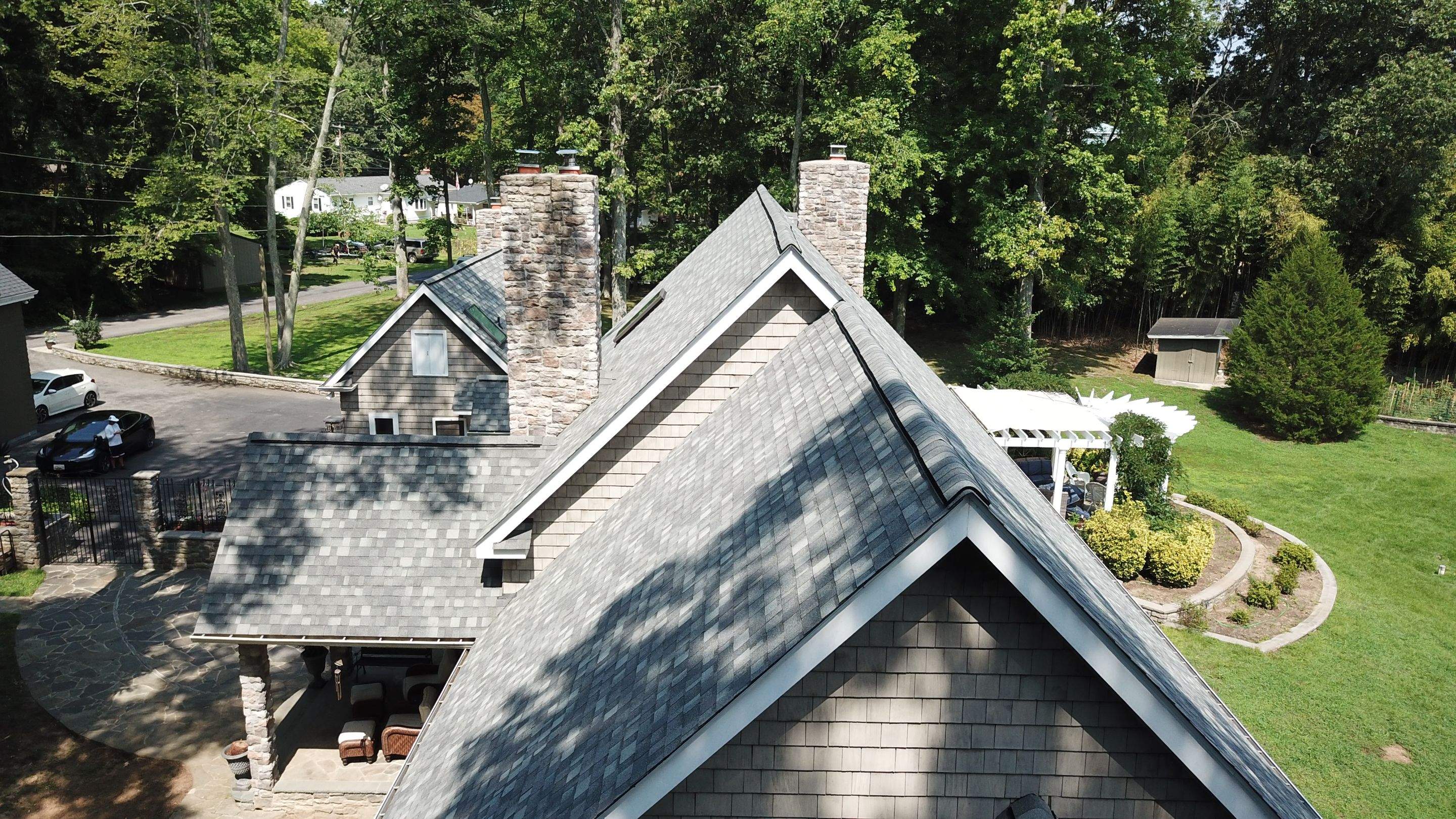 Roof Replacement using IKO Dynasty by American Home Contractors