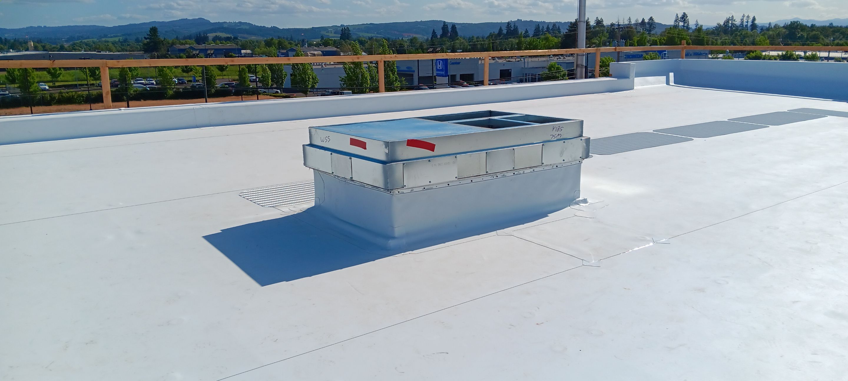 Commercial Roofing Replacement using TPO by Vitan Construction LLC 