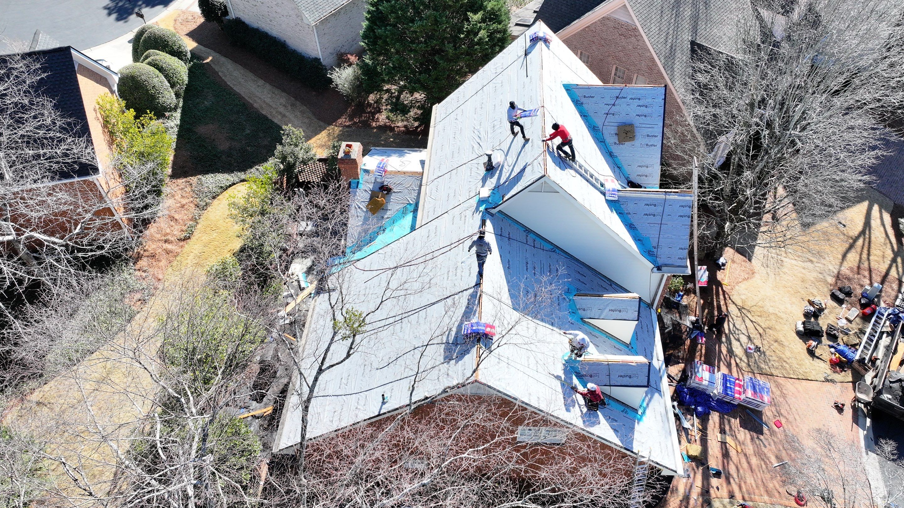 GAF Timberline HDZ in Weathered Wood by Element Pros Roofing, LLC