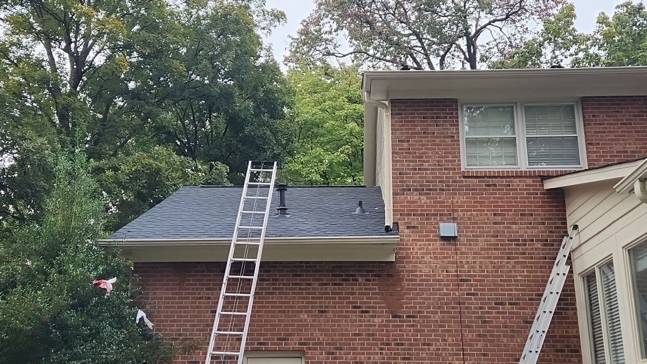 New Roof with Solar Panels by Just In Time Roofing and Restoration