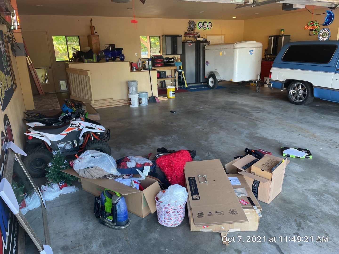 Garage Transformation using Silver Creek by Croc Coatings, LLC