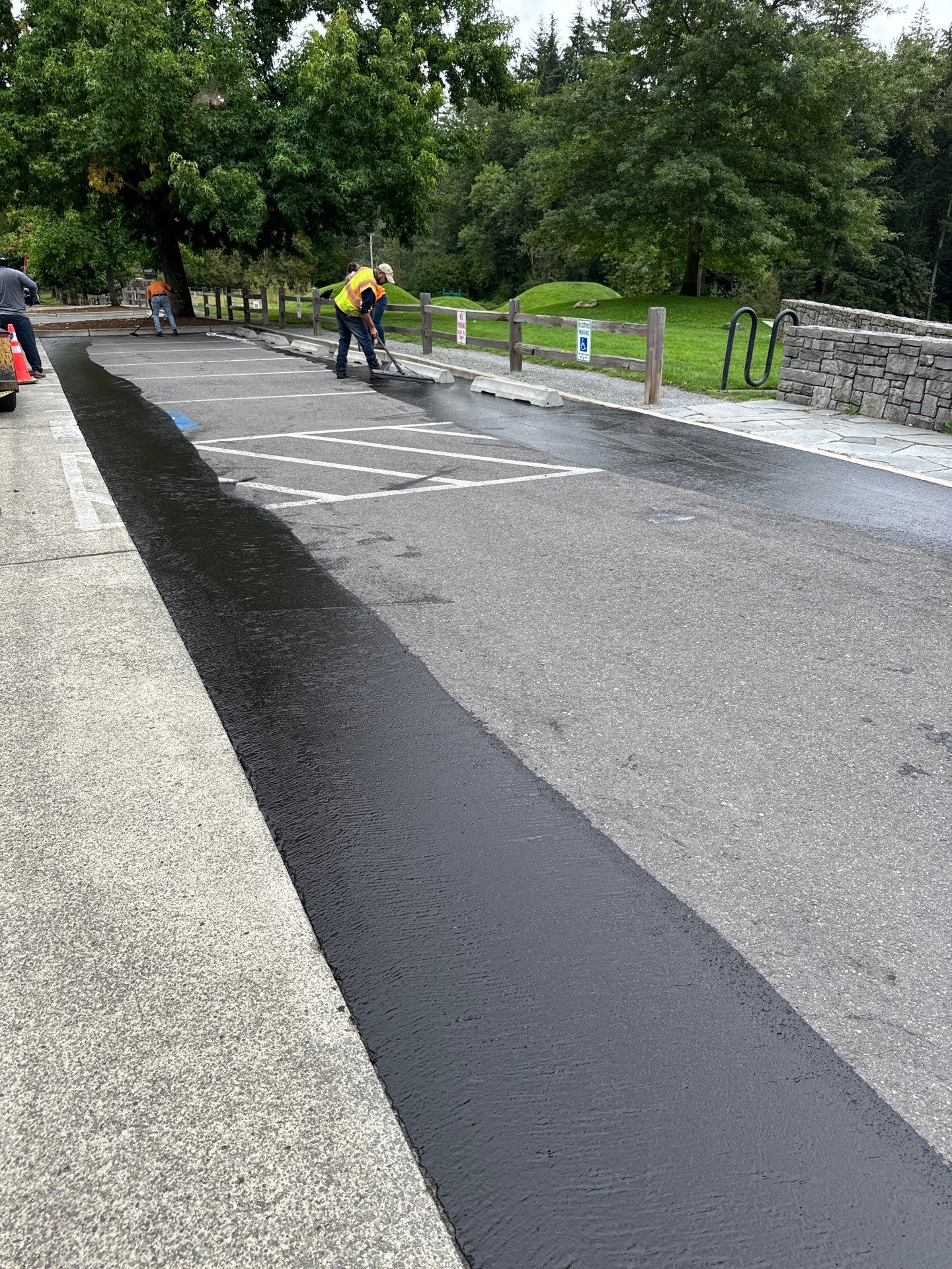 Big Rock Park | Parking Lot Sealcoating & Striping by Jireh Asphalt & Concrete Inc 