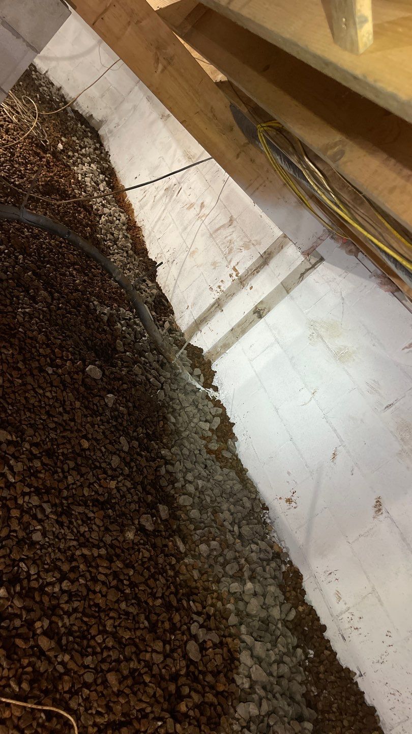 Crawl Space Waterproofing & Encapsulation using GrateProducts by Toledo Basement Repair