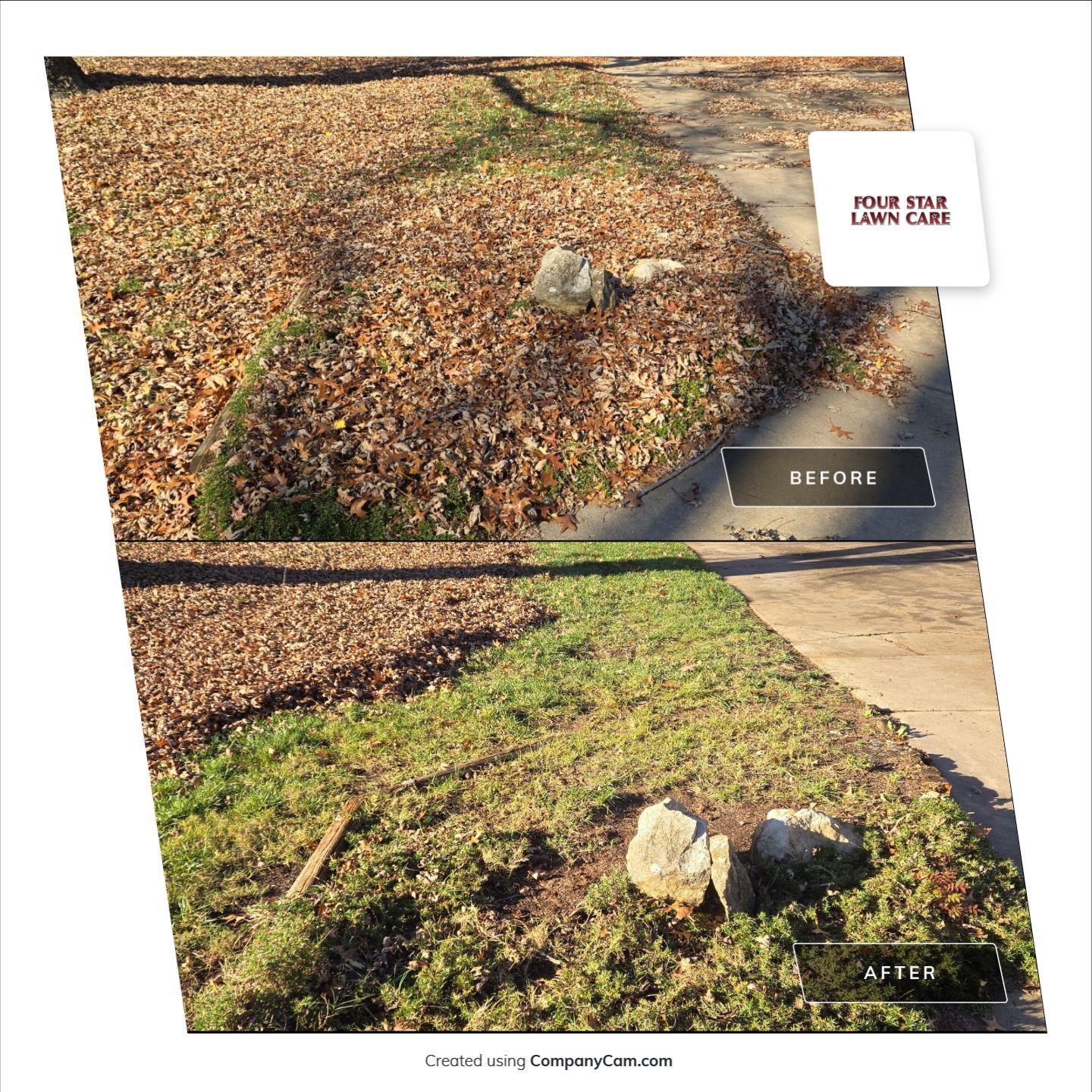 Project in Wichita by Four Star Lawn Care