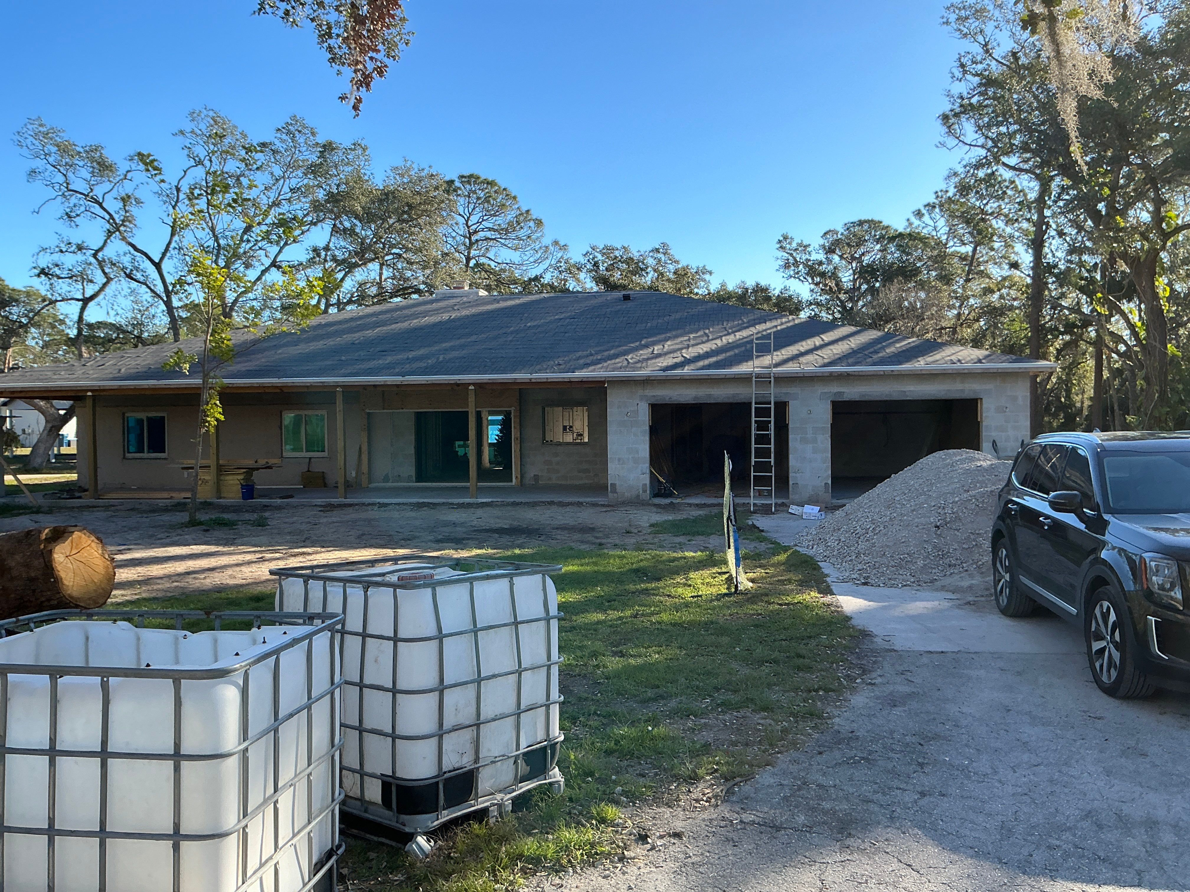 White Aluminum Soffit and Fascia Project in Bradenton FL by Gutter Professors