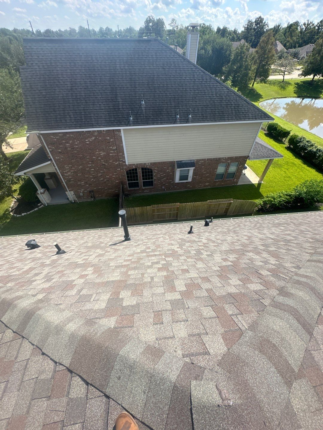 Residential Roofing Repair using Owen's Corning Duration (Lifetime) Shingles by Roof Repair Services LLC