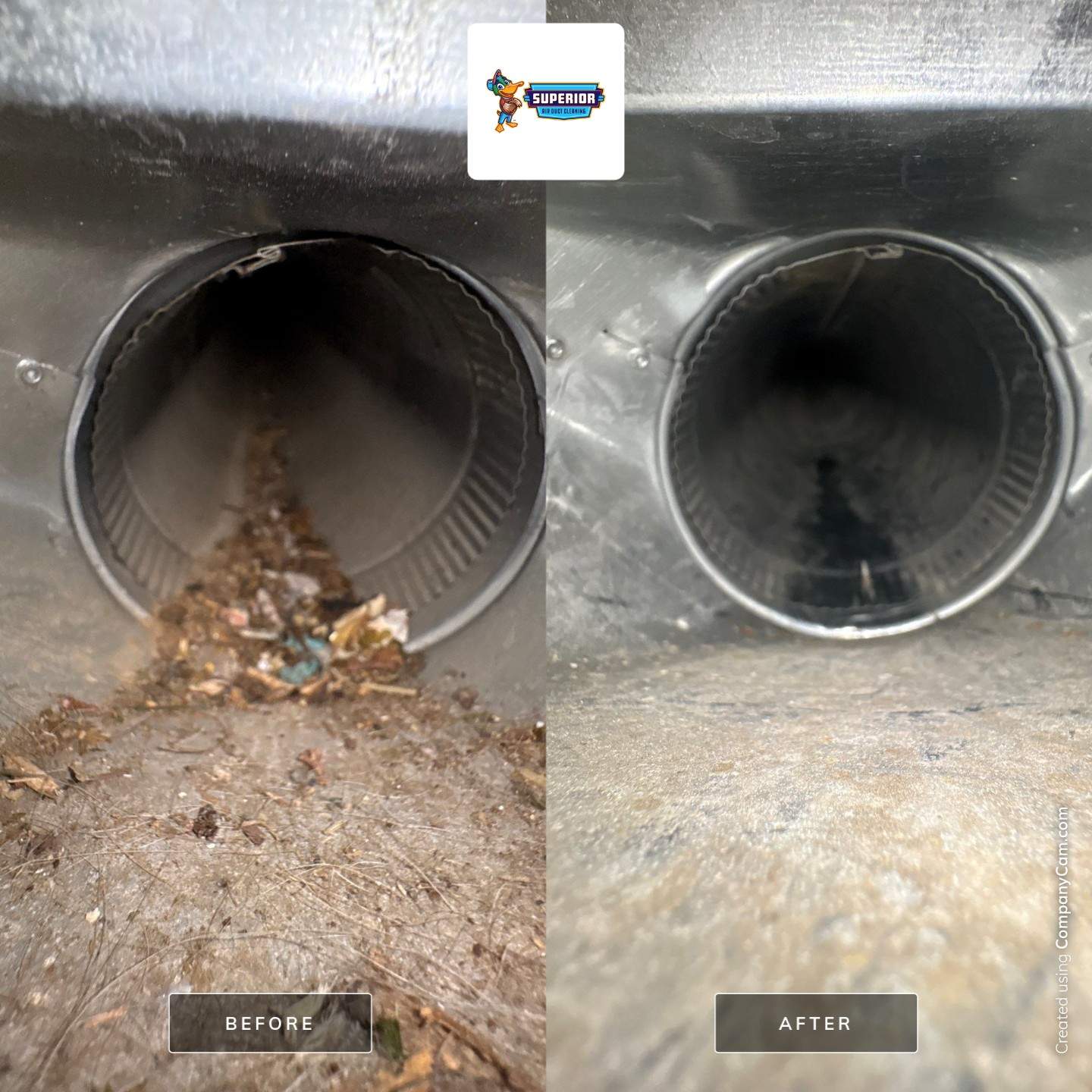 Air Duct Cleaning With a Vacuum Truck in Venetia, PA by Superior Air Duct Cleaning