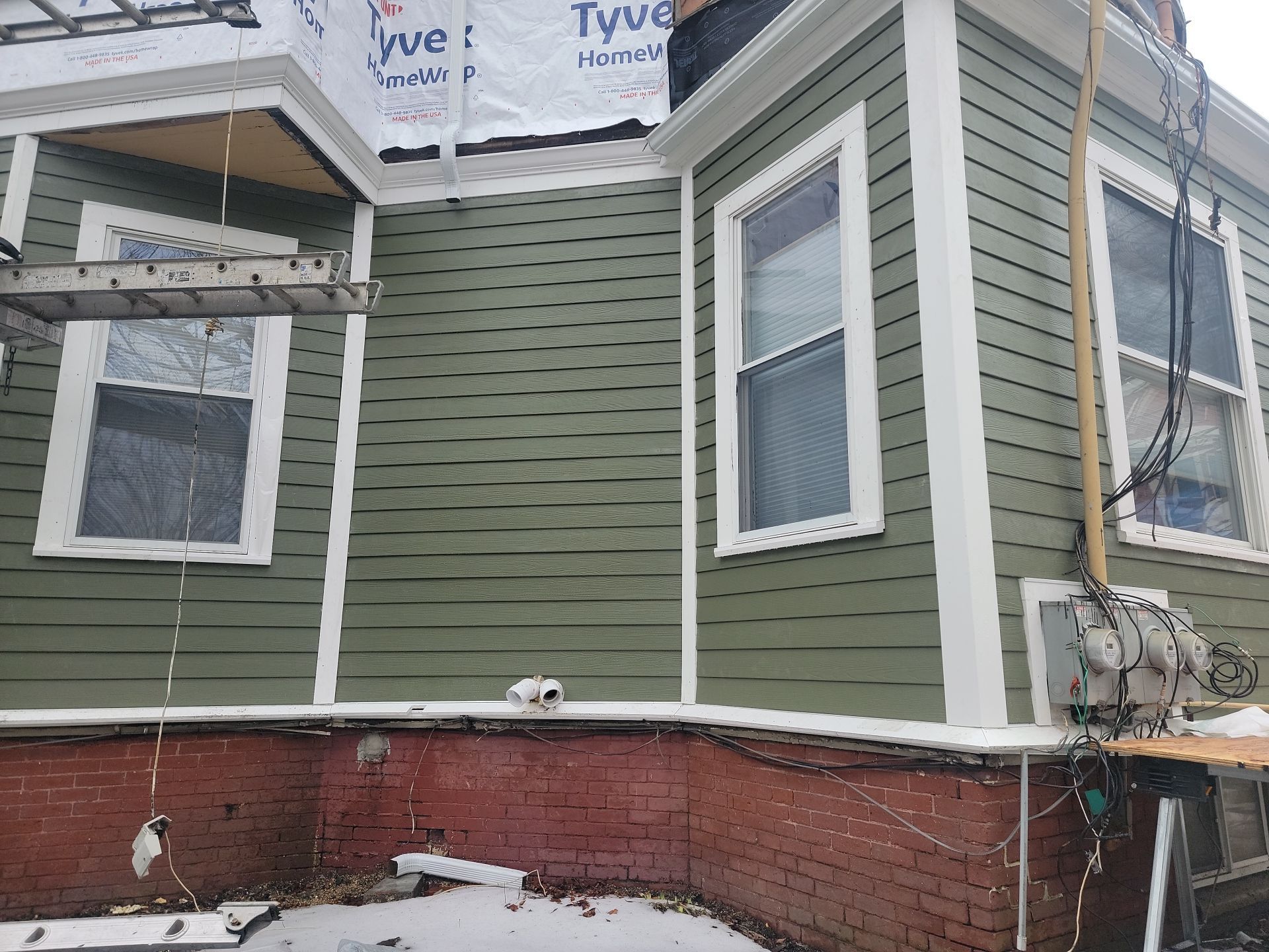 New Fibercement siding by UBrothers Construction