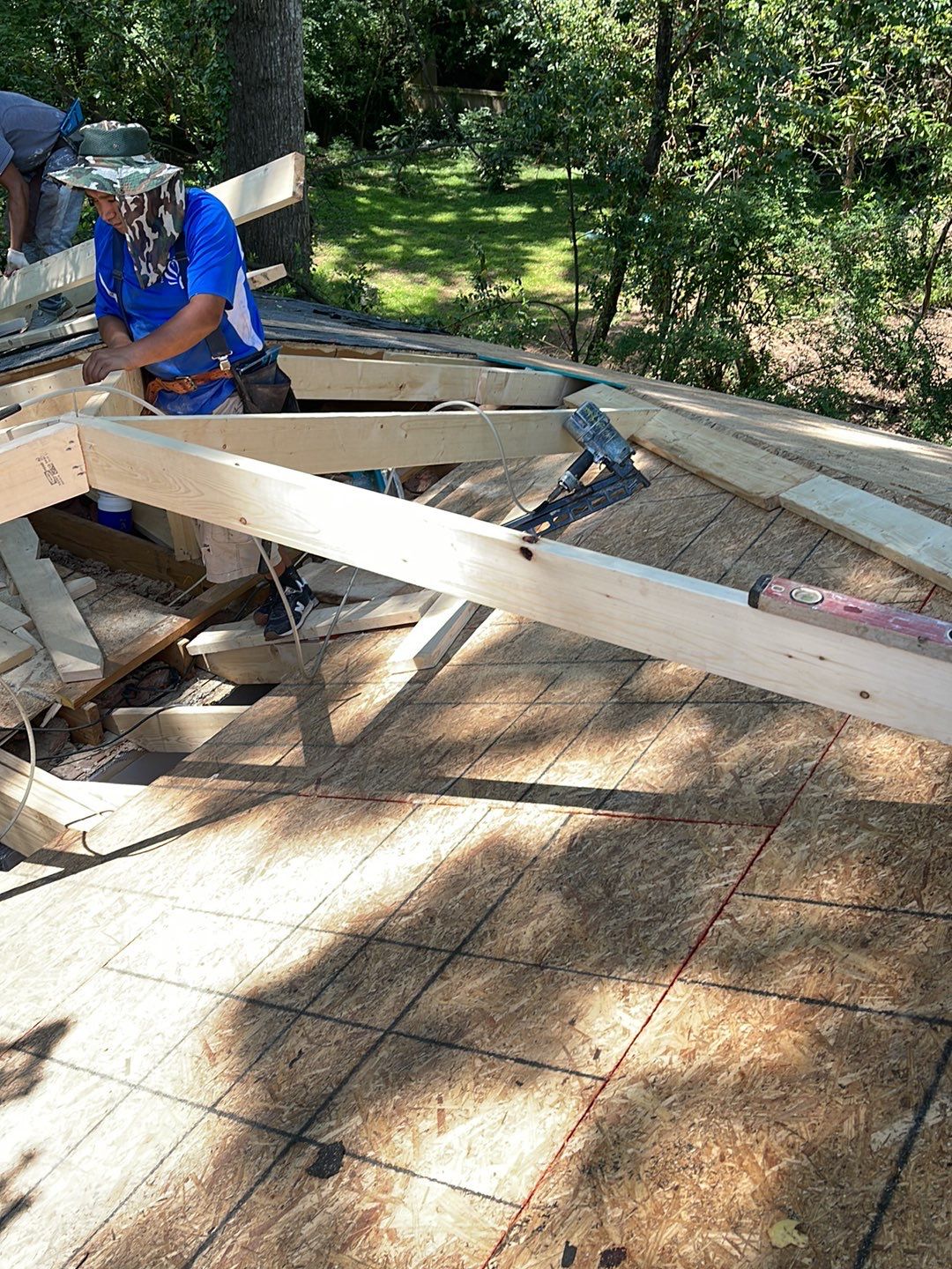 Emergency Roofing Services using GAF HDZ Architectural Asphalt Shingles by Mosaic Roofing Company