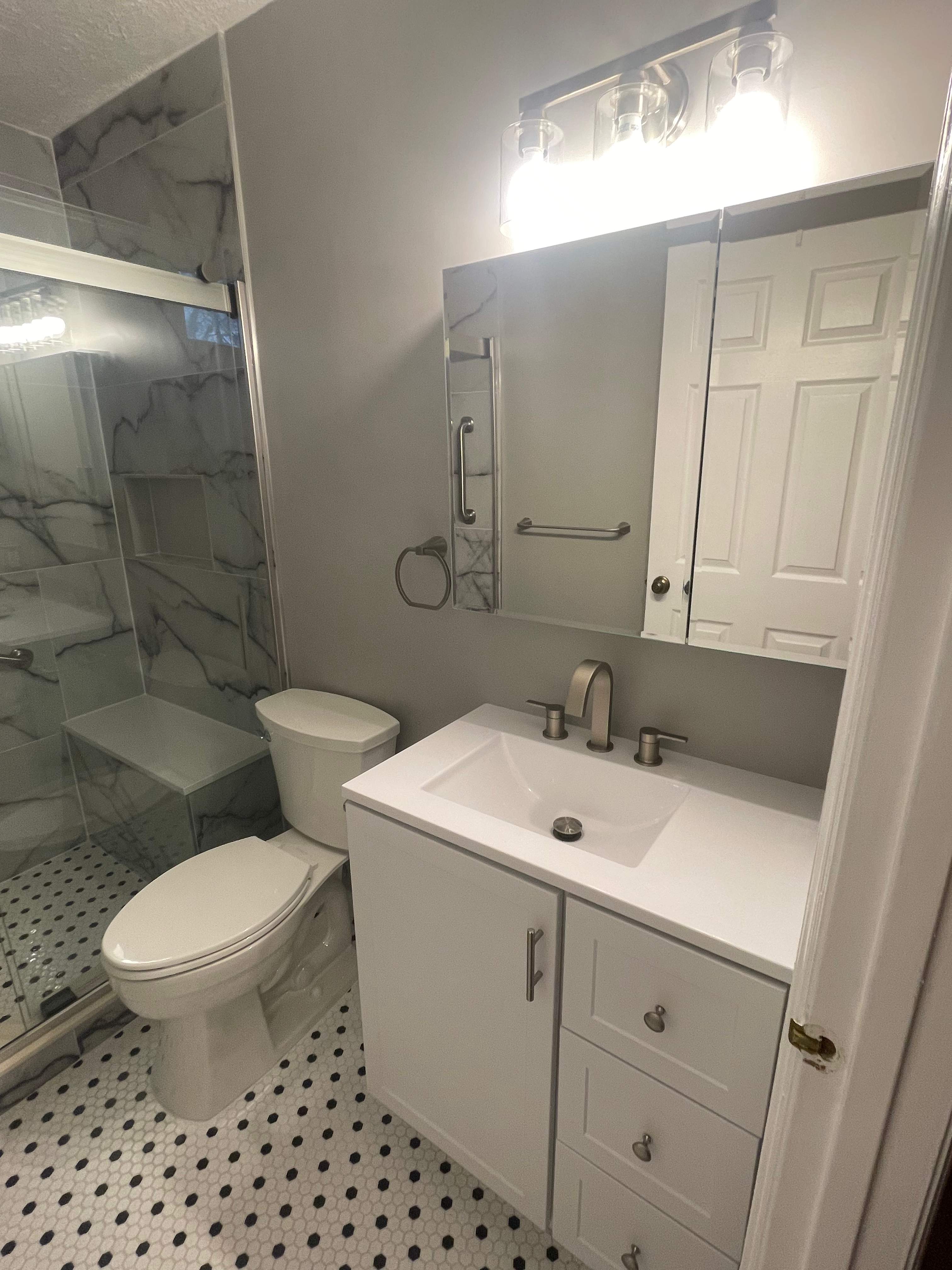 Primary Bathroom Remodel - Burtonsville, MD by Remodel Now