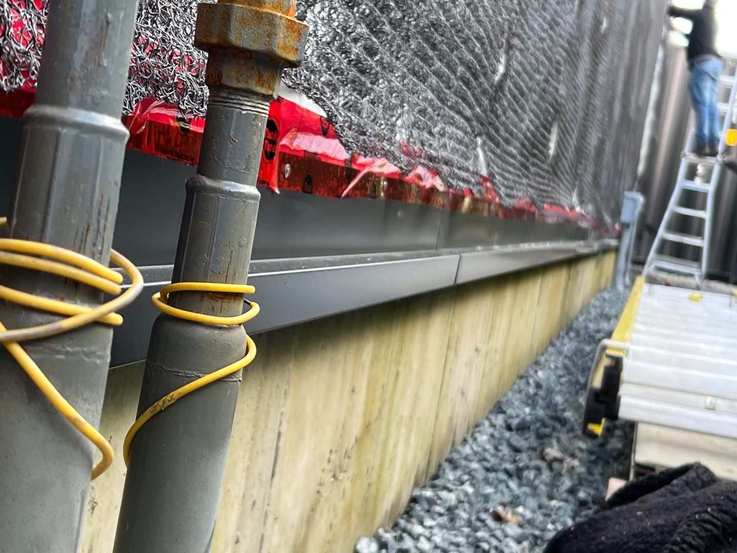 Residential Roofing and siding Installation using 12" Prolok metal  by Top Notch Roofing Inc