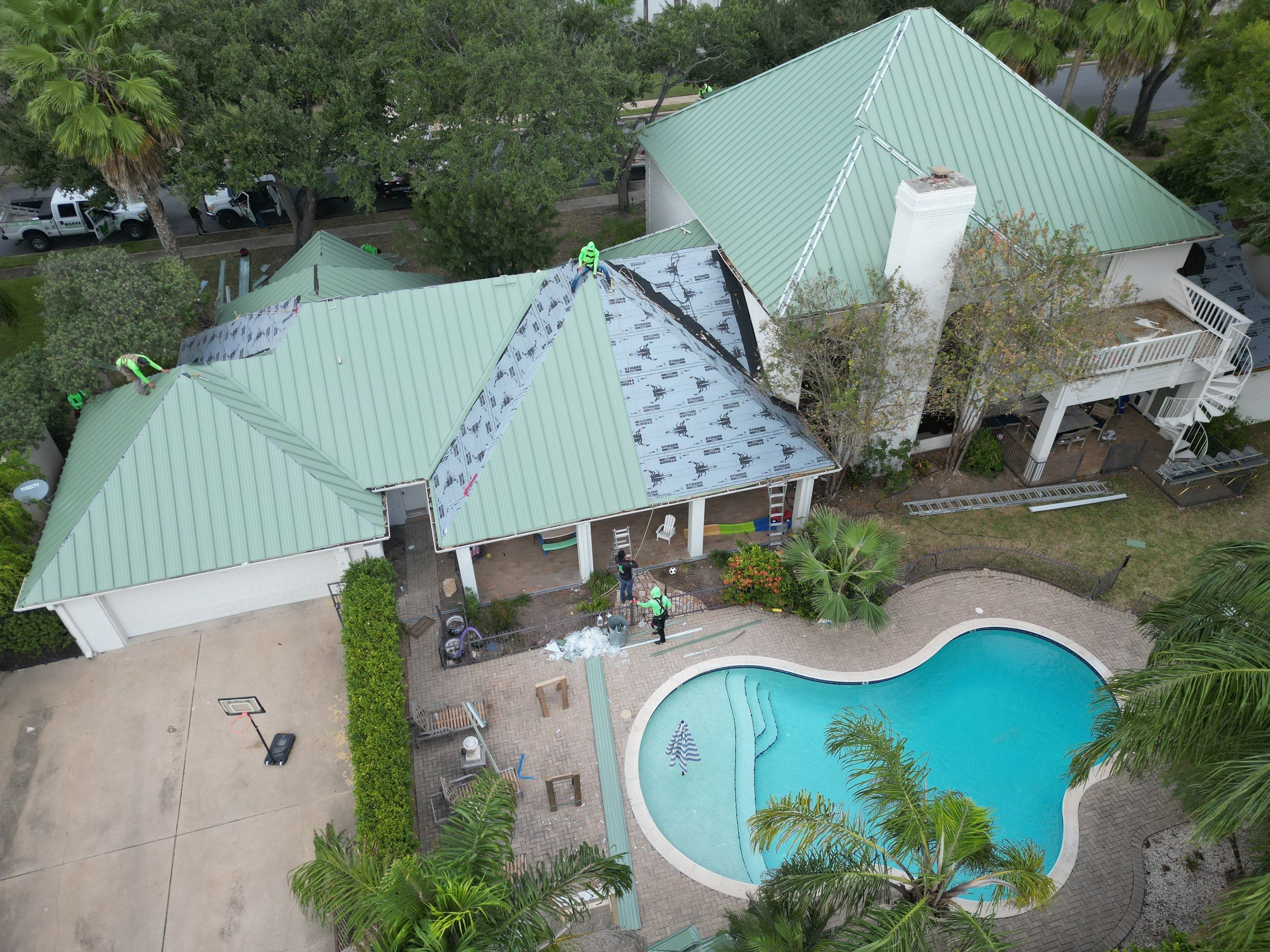 Project in Mcallen by Marva Roofing