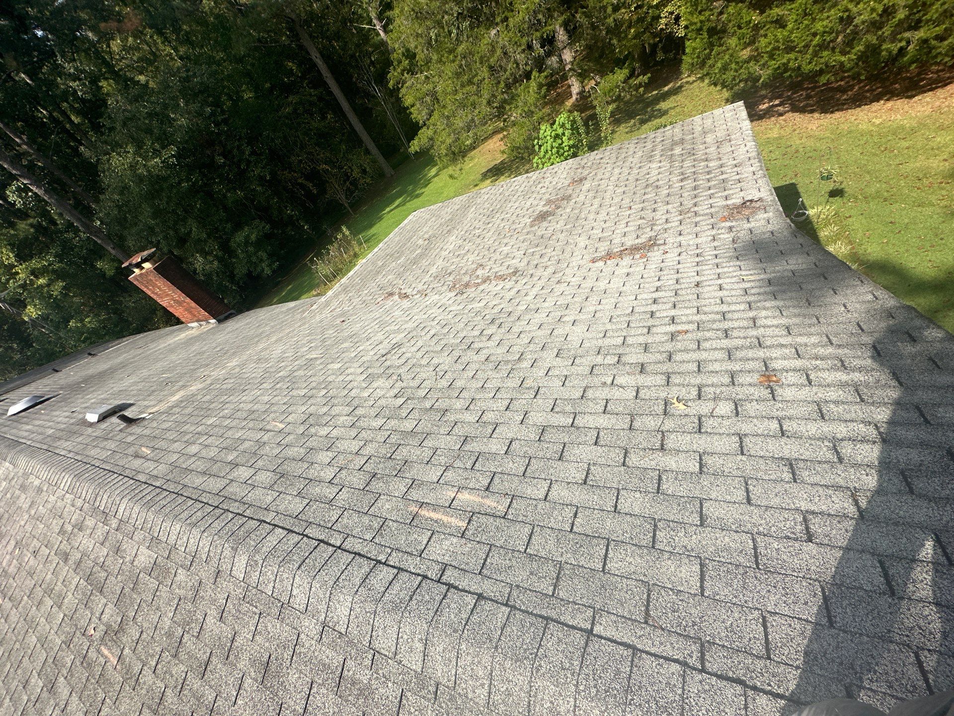 Residential Roof Replacement using Owens Corning Quary Gray by Inspector Roofing and Restoration
