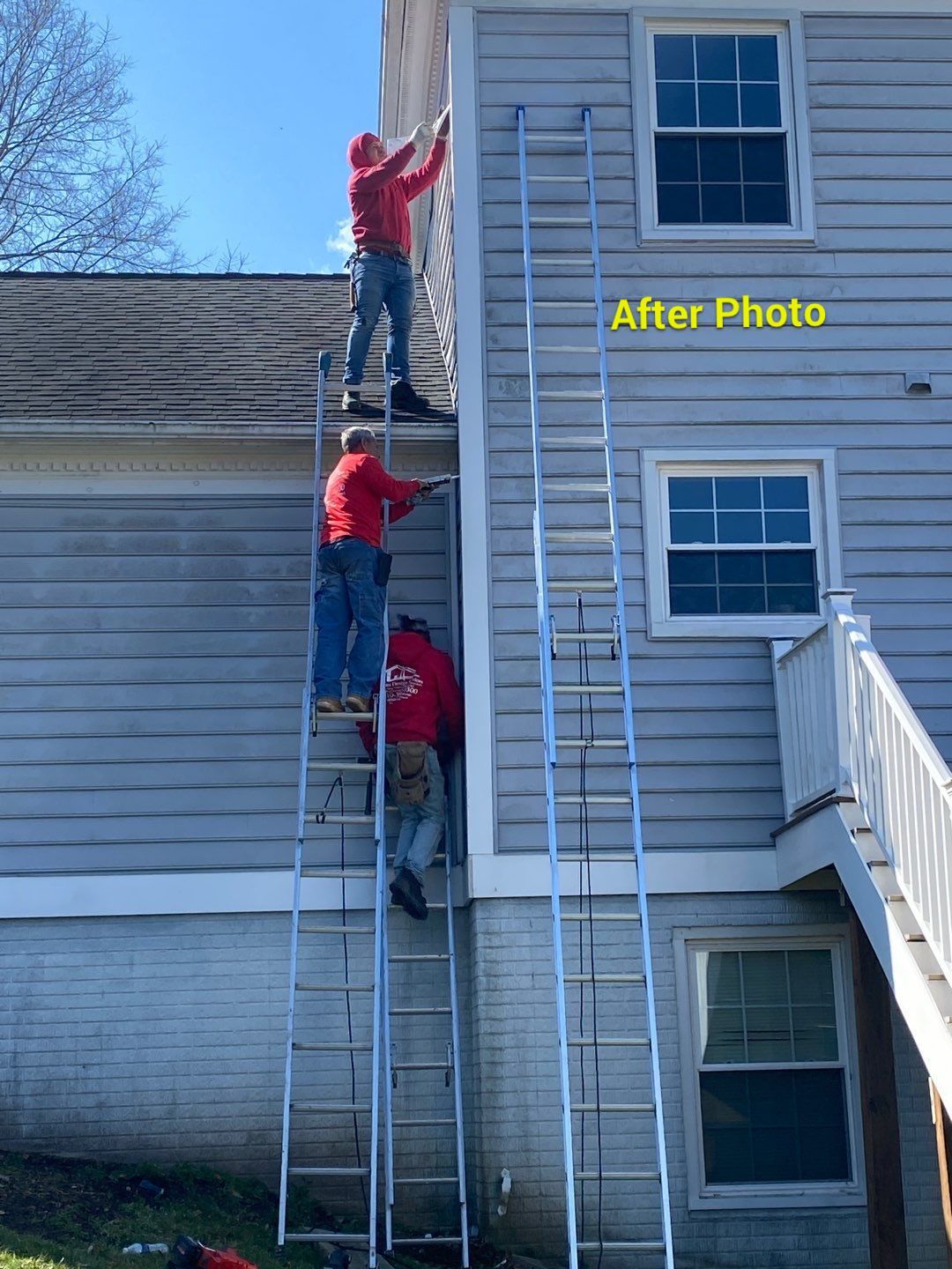 New Gutters and Downspouts  by Alpha Design Services
