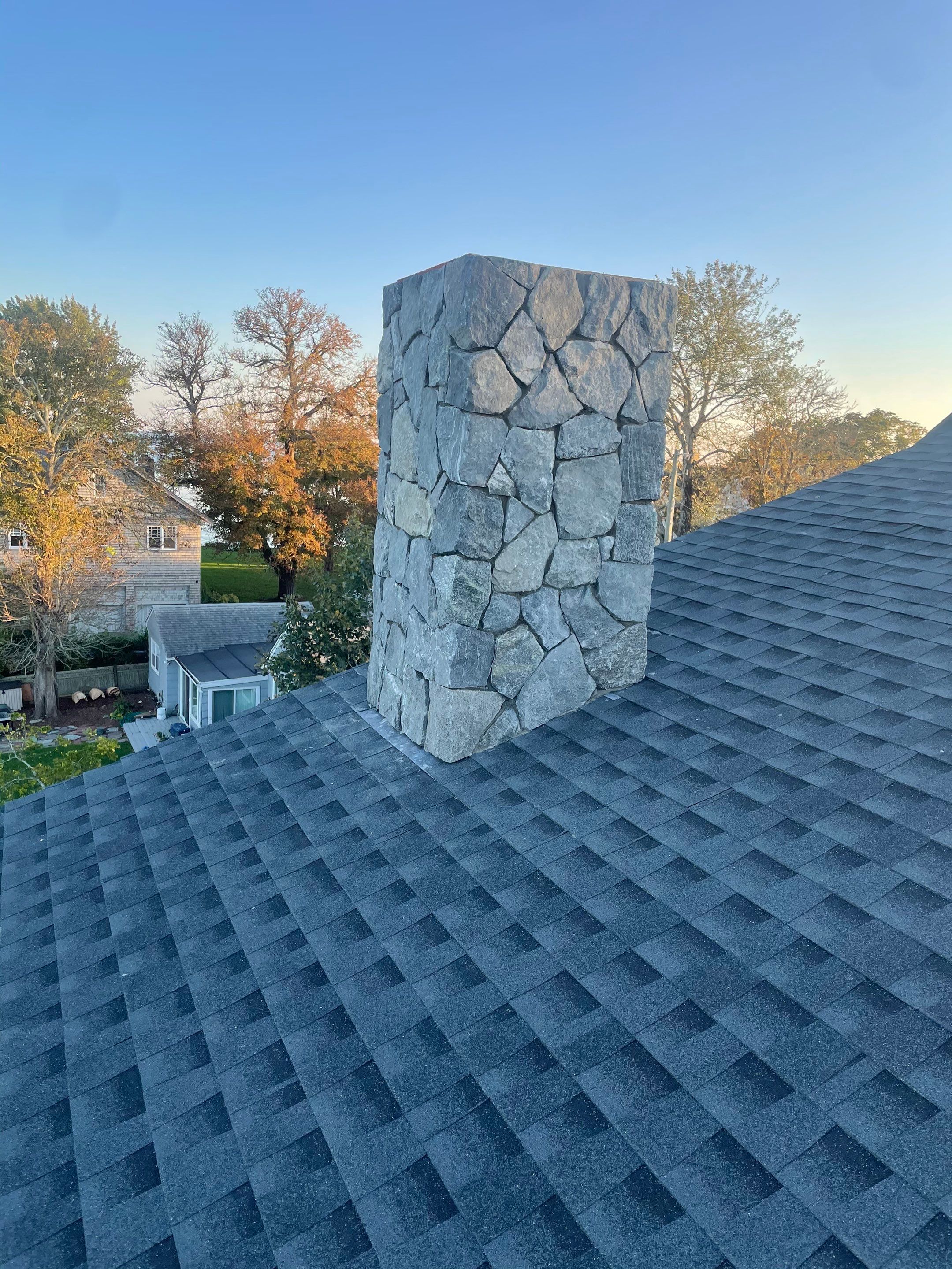 Project in Guilford, CT by Neighborhood Chimney Services 