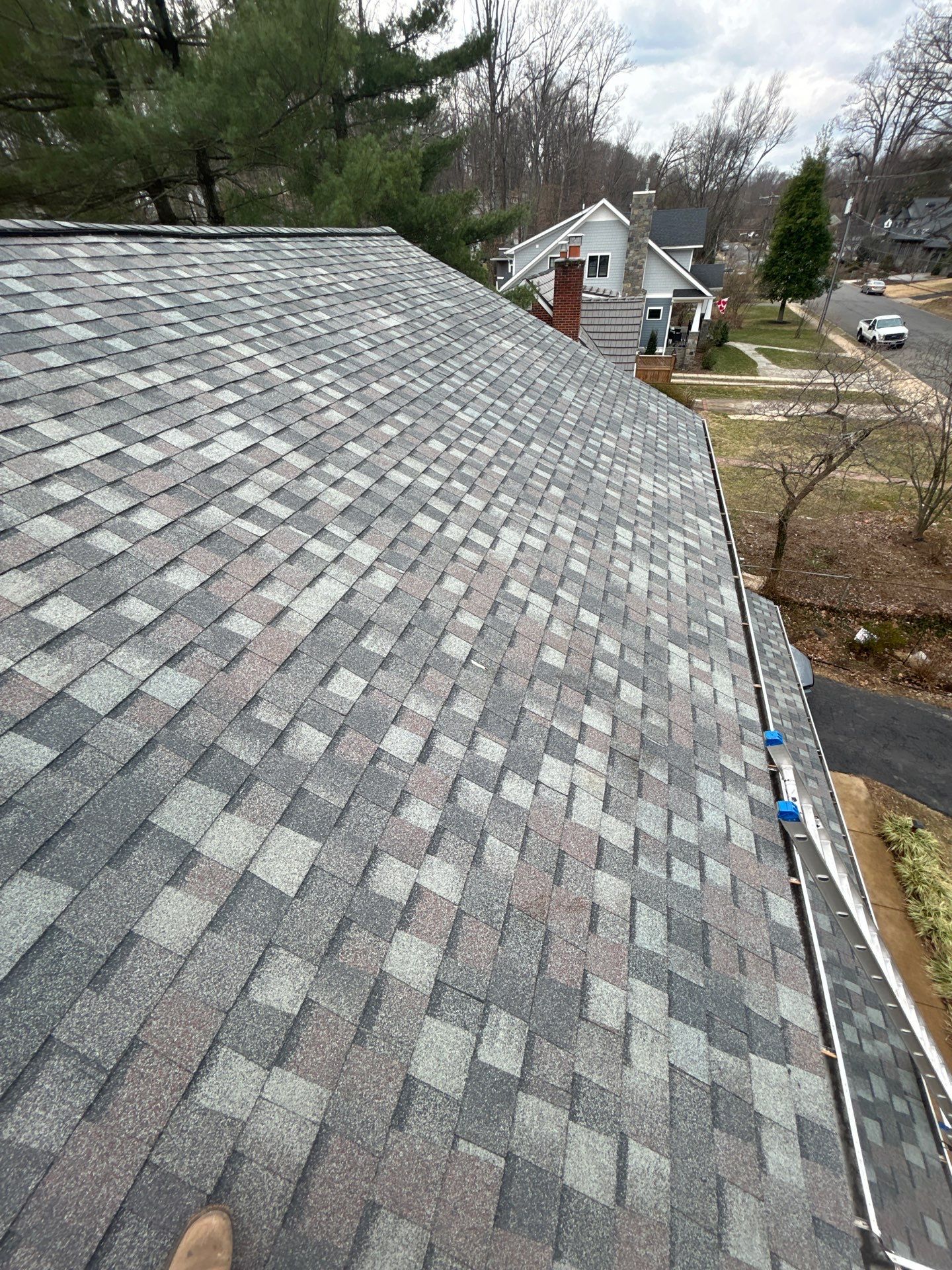 Falls Church: Residential Roof Replacement with CertainTeed Landmark Pro in Max Def Colonial Slate by RM Banning, Inc.