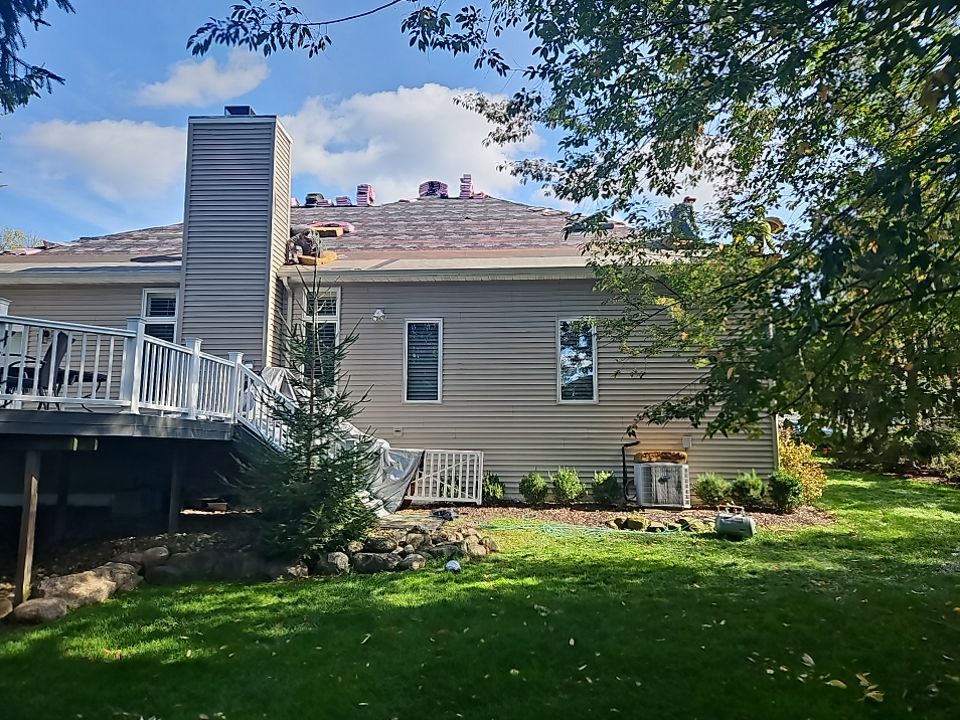 Residential Roof Replacement using Owens Corning Duration, Driftwood by Absolute Roofing and Construction